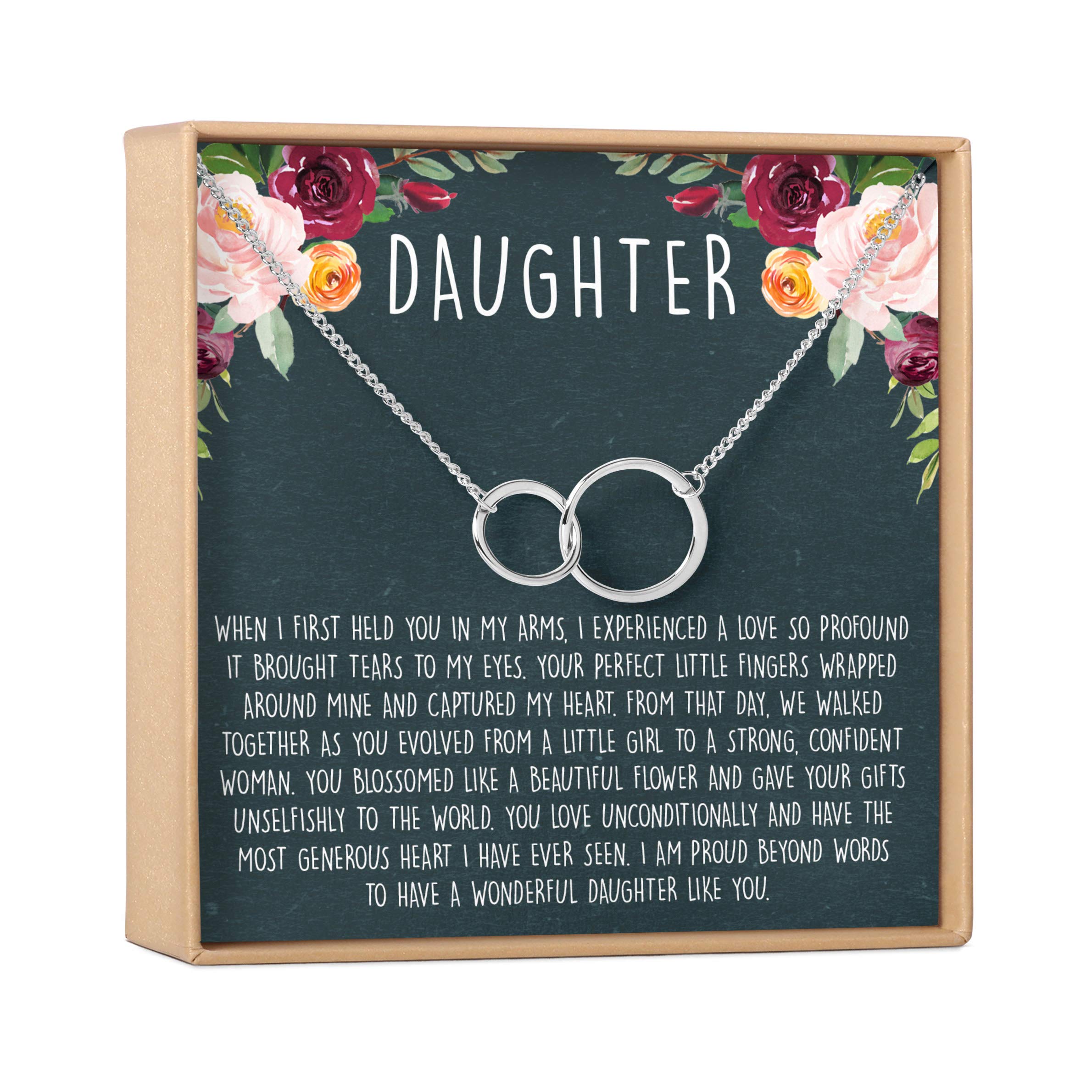 Mother & Daughter Necklace Set - Sterling Silver Heart Pendant Jewelry Gift for Birthday, Christmas, Anniversary | Perfect for Matching Outfits & Family Bonding Moments