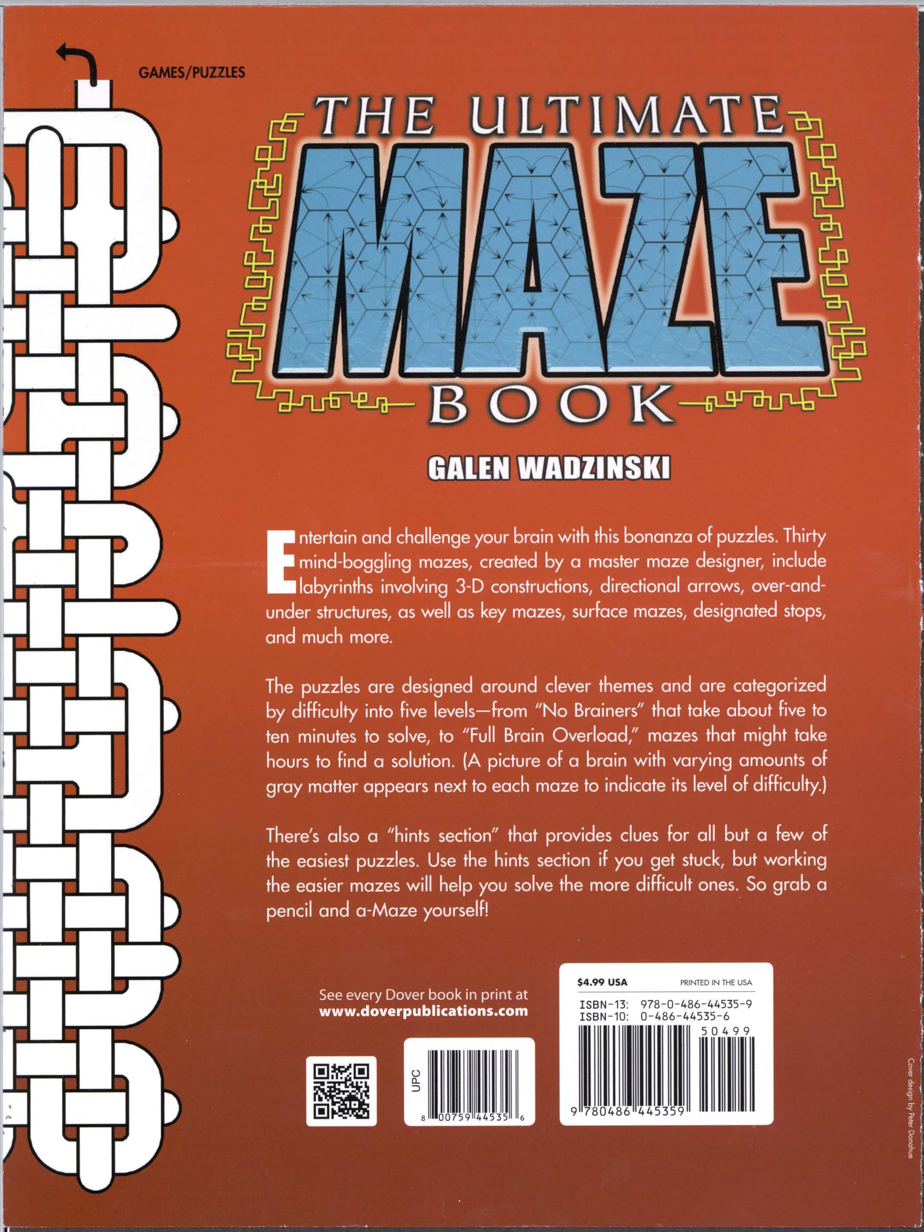 The Ultimate Maze Book: Challenging Brain Games & Puzzles for Kids & Adults | Fun Activity Book for Travel, Relaxation & Family Game Night