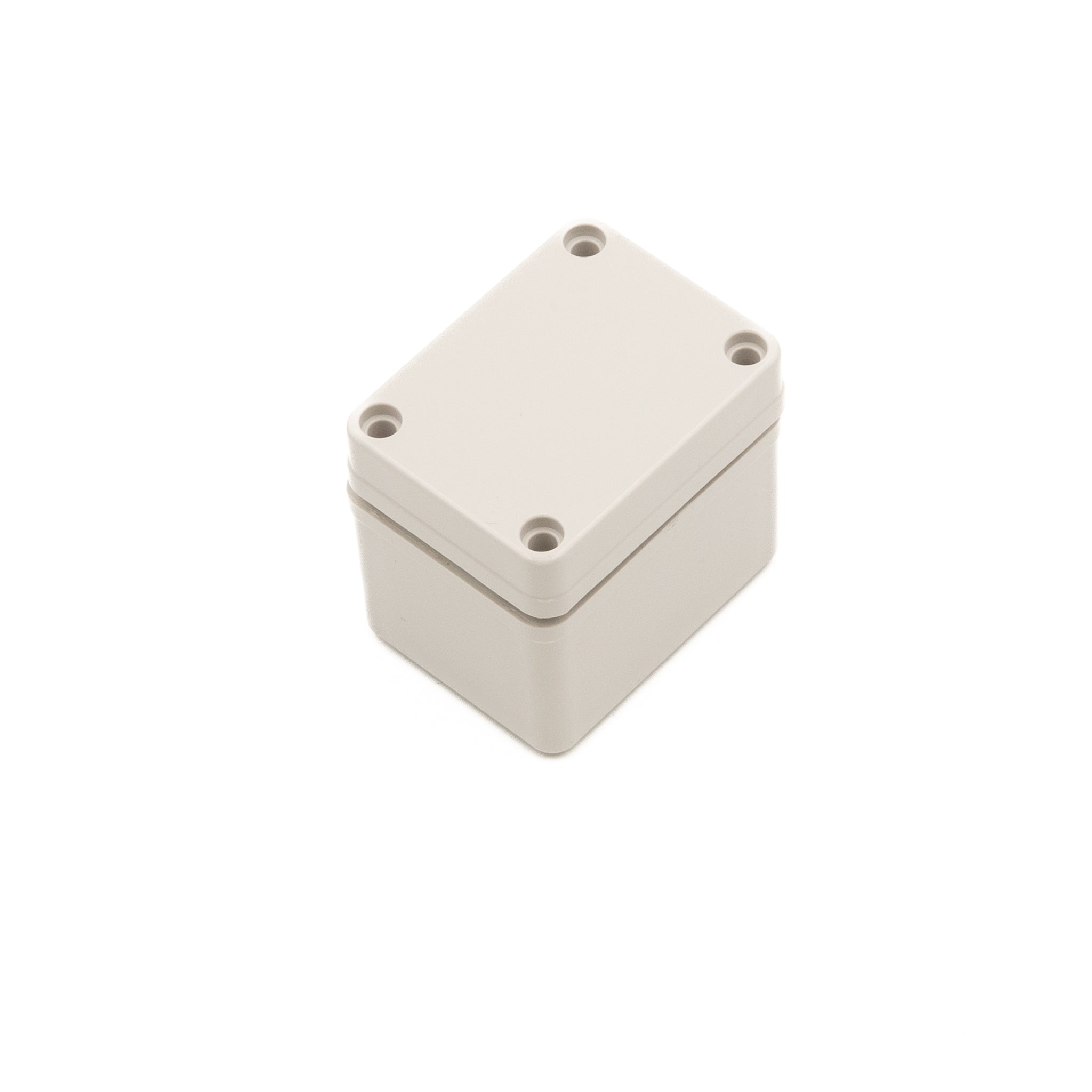 Boxco S Series 1.97 x 2.56 x 2.17 Inches (50x65x55mm) Waterproof Plastic Enclosure - IP67 & IK08 Rated ABS Grey Case with Screw Mounting - Ideal for Outdoor Electronics, DIY Projects & Industrial Equipment Protection