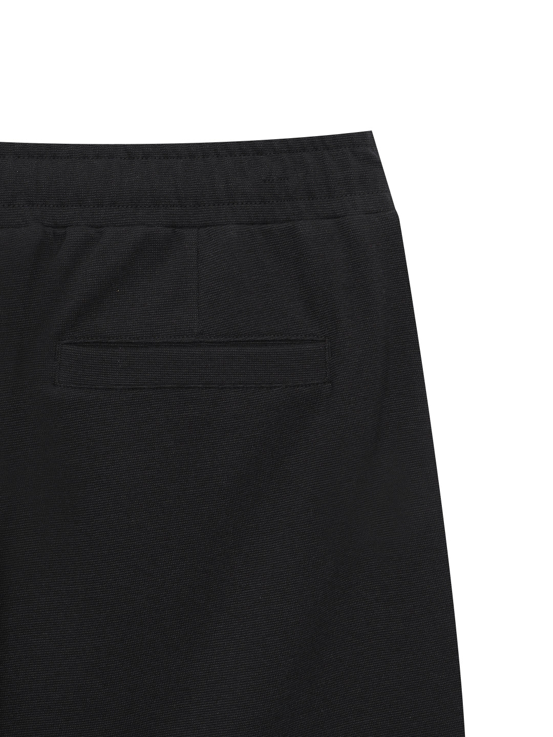 Resort Waffle Pintuck Shorts for Women - Stylish Black Cotton Lounge Shorts | Perfect for Vacation, Beach, and Summer Casual Wear