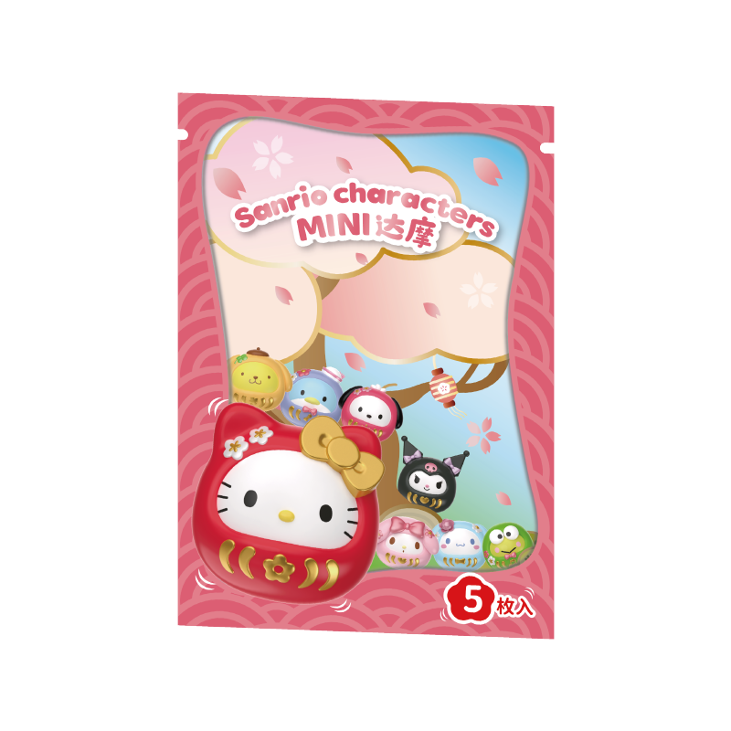 Sanrio Mini Dharma Beans Series Blind Box - Cute Collectible Figures for Kawaii Lovers | Perfect for Gifts, Party Favors & Home Decor
