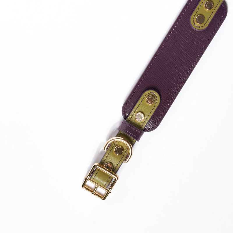 Premium Purrble Leather Cat Collar with Bell - Adjustable & Stylish Pet Accessory for Indoor & Outdoor Adventures