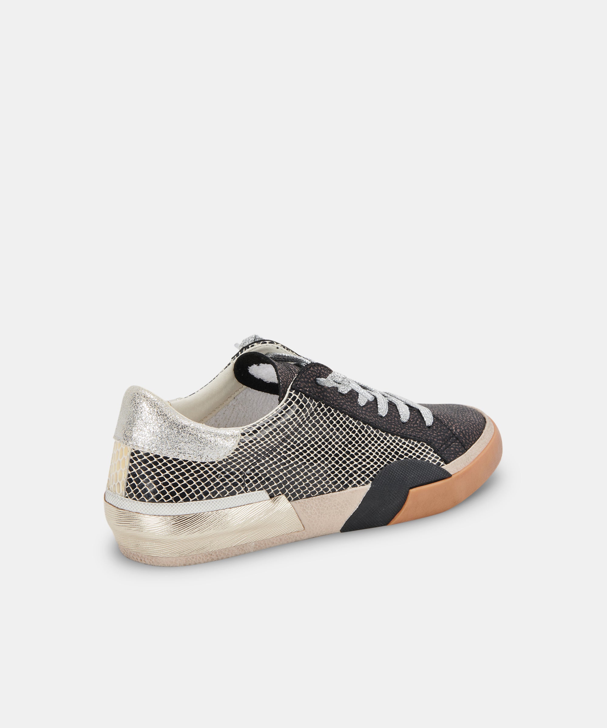 ZINA SNEAKERS MERCURY LEATHER - Women's Fashion Sneakers for Casual Wear, Walking & Everyday Comfort | Stylish & Lightweight Shoes for Work, Travel & Outfits