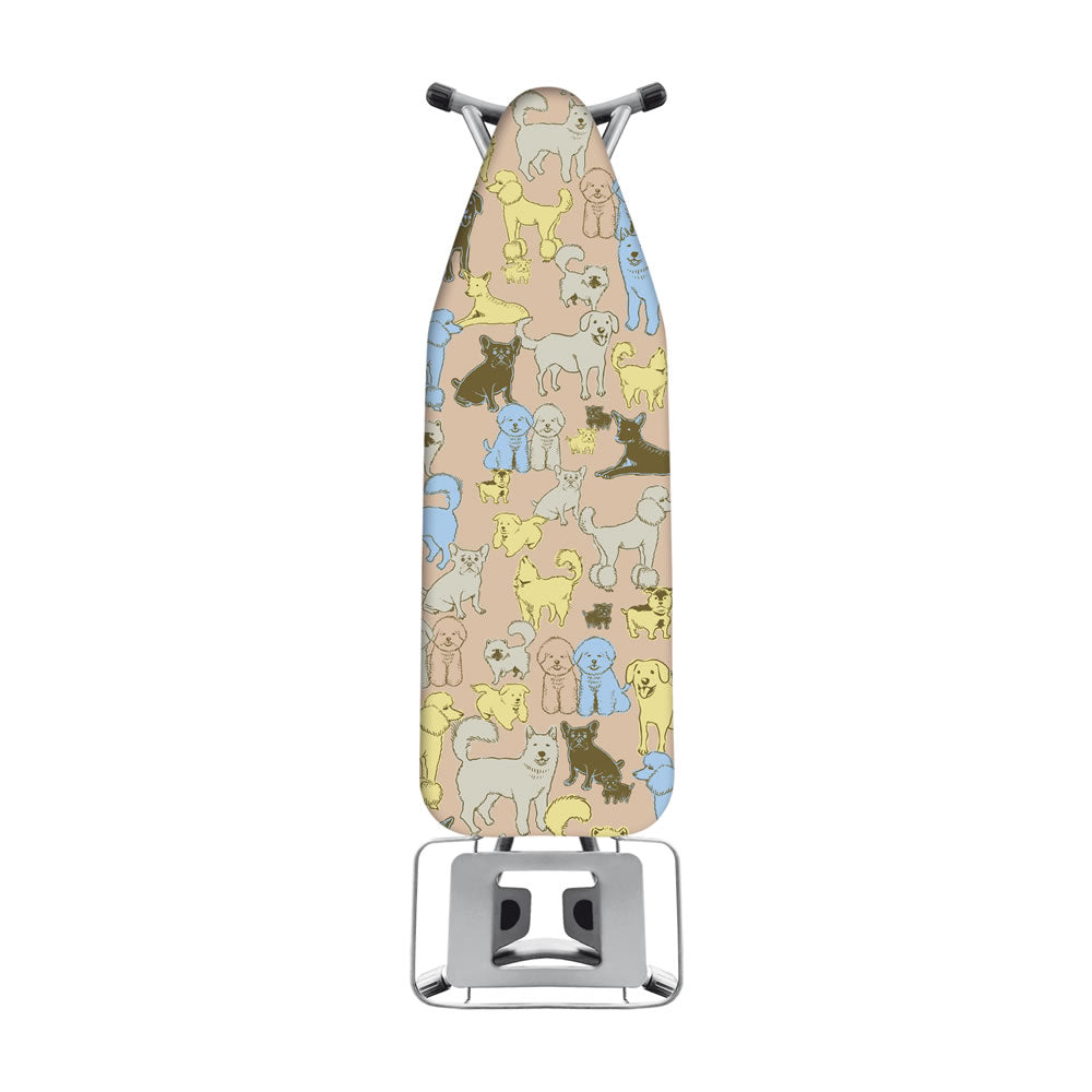 Non-Slip FastFit Ironing Board Cover with Heat Reflective Fabric - Durable & Washable for Smooth Ironing at Home or Laundry Room