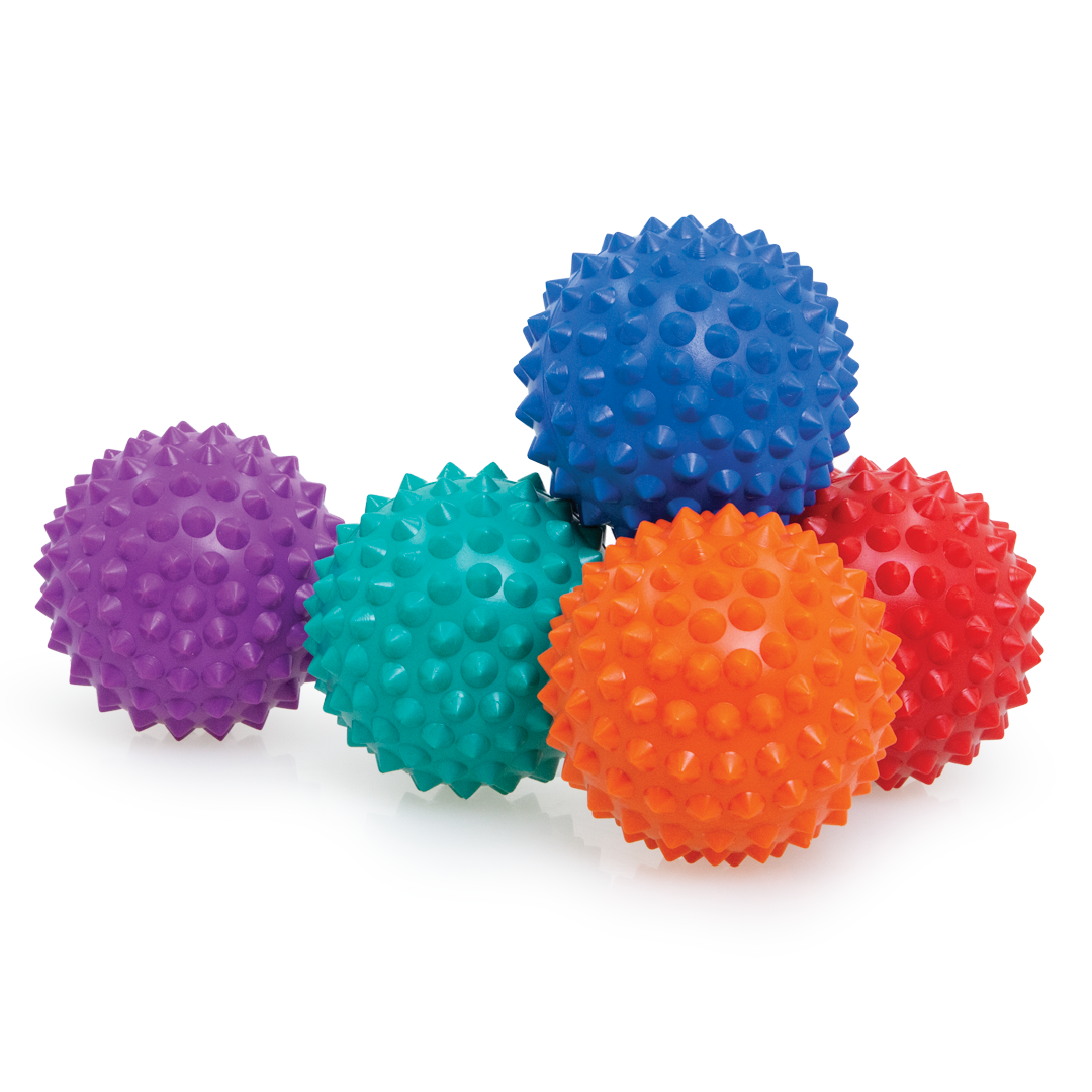 66Fit Spikey Massage Ball 9cm - Deep Tissue Muscle Relief, Trigger Point Therapy, Myofascial Release for Athletes & Recovery - Perfect for Back, Neck, Shoulder & Foot Pain Relief