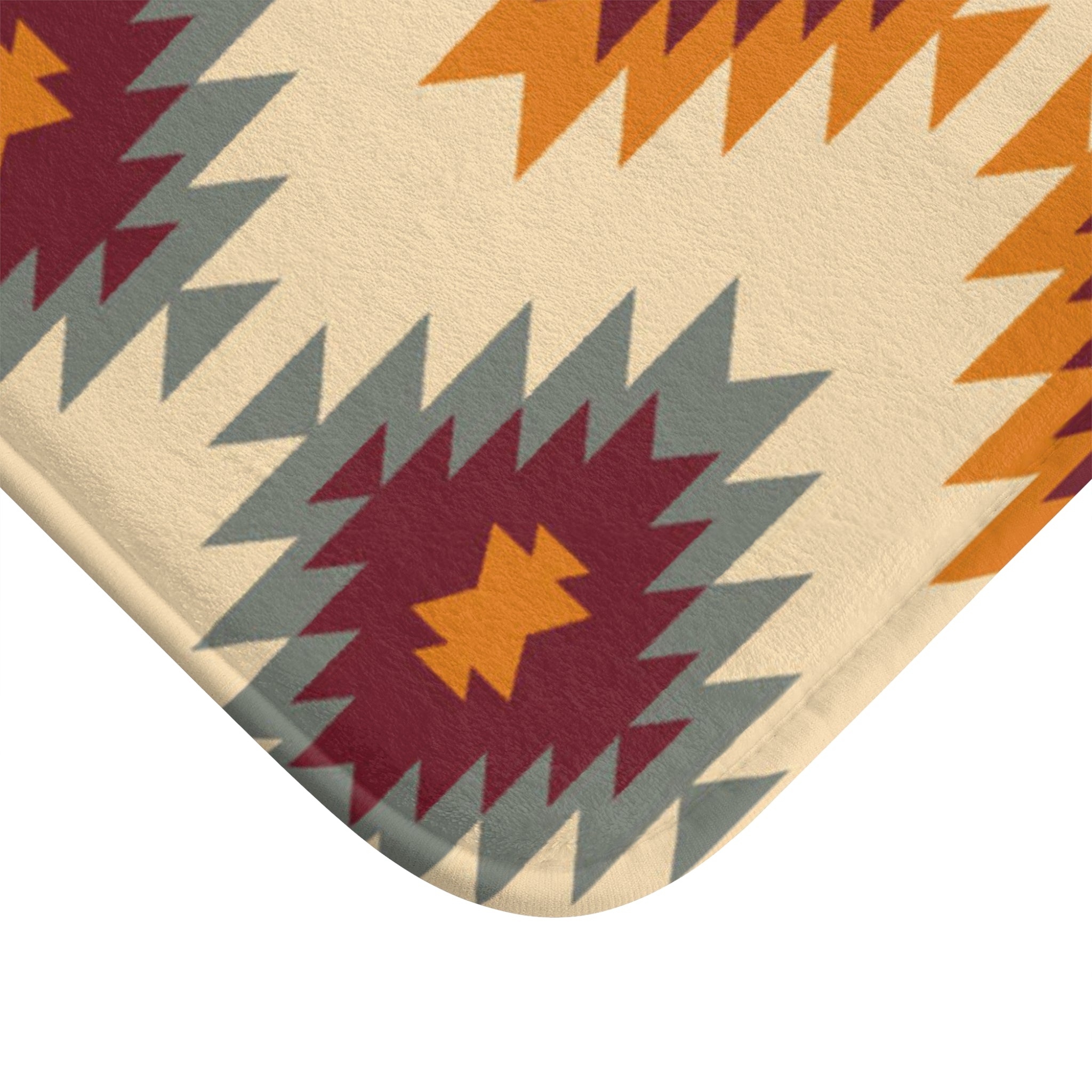 Adobe Sunset Bath Mat - Soft Non-Slip Southwestern Style Bathroom Rug for Showers & Floors | Perfect for Southwest Decor, Boho Chic Homes & Spa Retreats