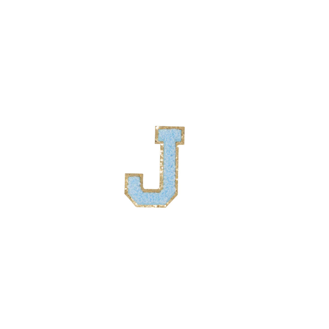 Rac n Roll Iron On Letter Patches for Clothing - Custom DIY Name Patches for Jackets, Hats & Backpacks - Perfect for Personalizing Kids' School Uniforms & Team Sports Gear