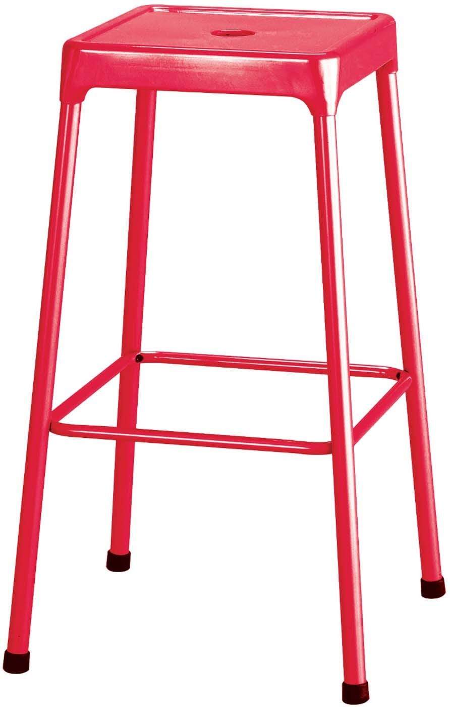 Safco® 6606 Steel Bar Stool 29 Inch Height - Durable & Adjustable for Kitchen Counter, Bar, Pub & Restaurant Use