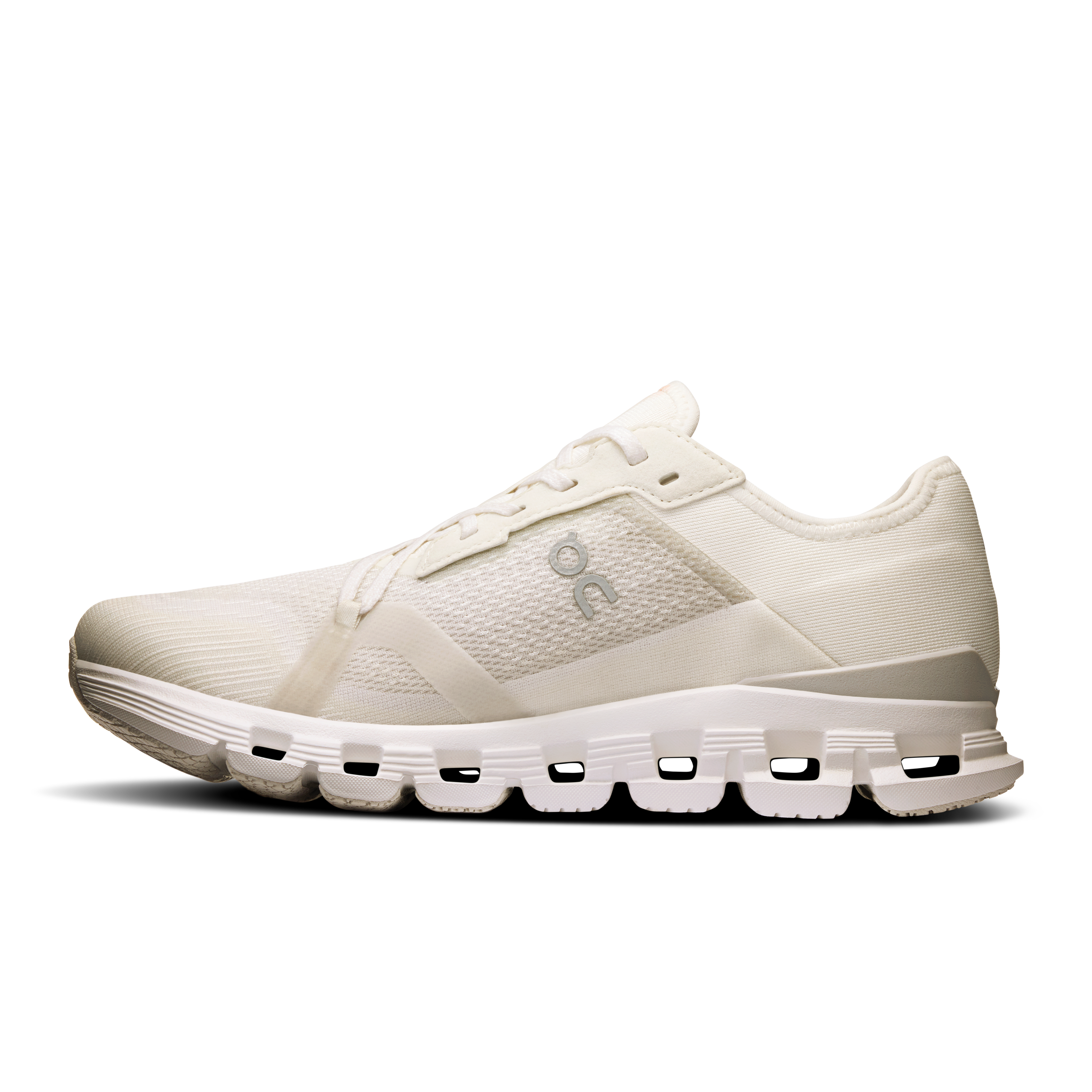 On Running Women's Cloud X 4 Athletic Running Shoes - Lightweight & Breathable - White/Wolf - Perfect for Jogging, Gym Workouts & Daily Wear