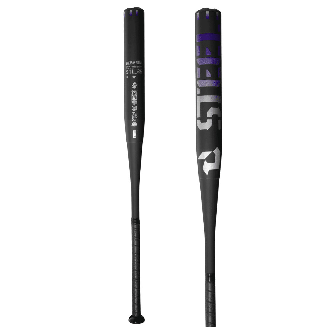 2025 DeMarini Steel Single Wall 12 USSSA/USA Slowpitch Softball Bat - WBD2519010 | Lightweight Aluminum Alloy for Power Hitting | Perfect for Adult League Games & Tournament Play