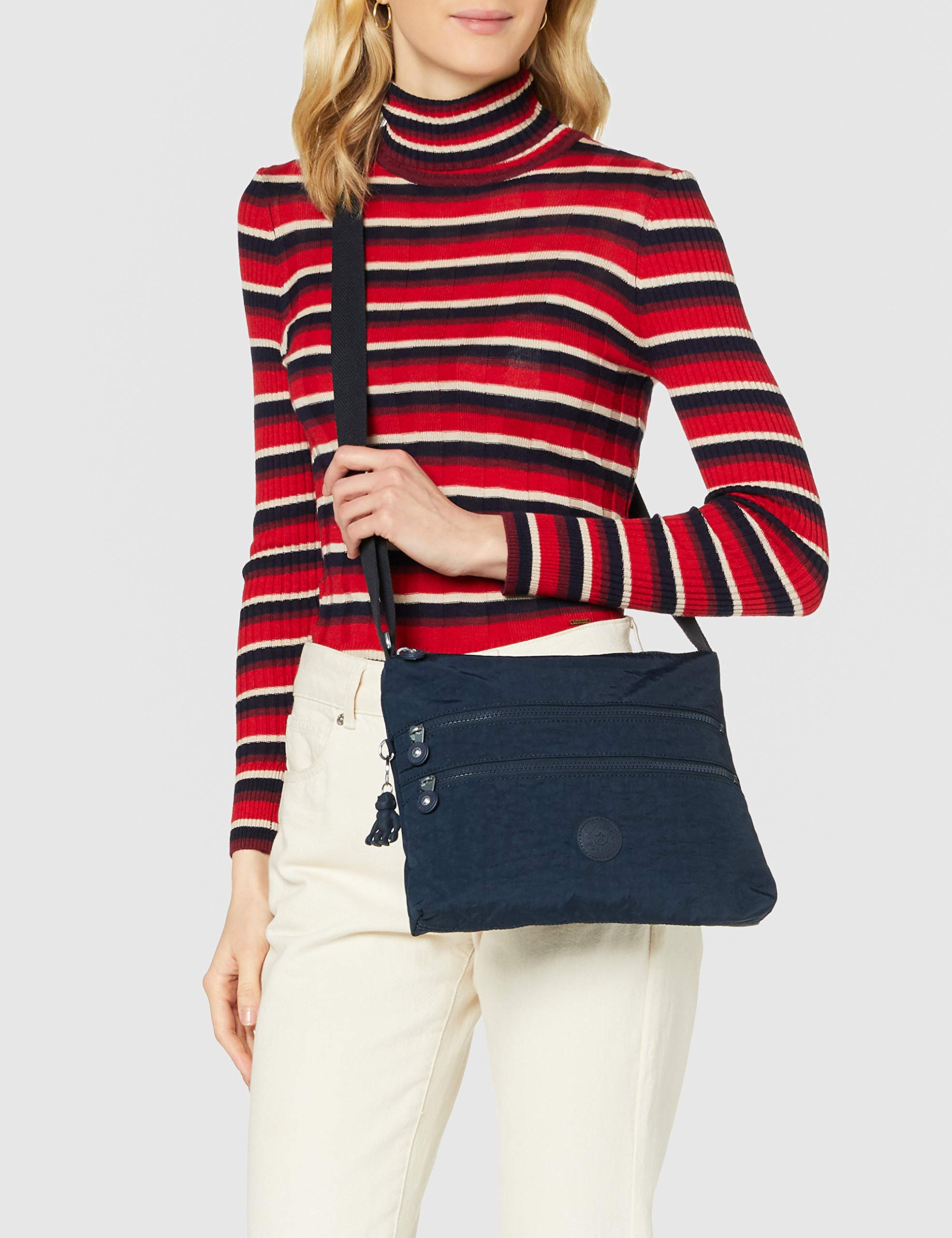 Kipling Alvar Solid Crossbody Bag for Women - Lightweight Travel Purse with Adjustable Strap, Perfect for Everyday Use, Work & Shopping