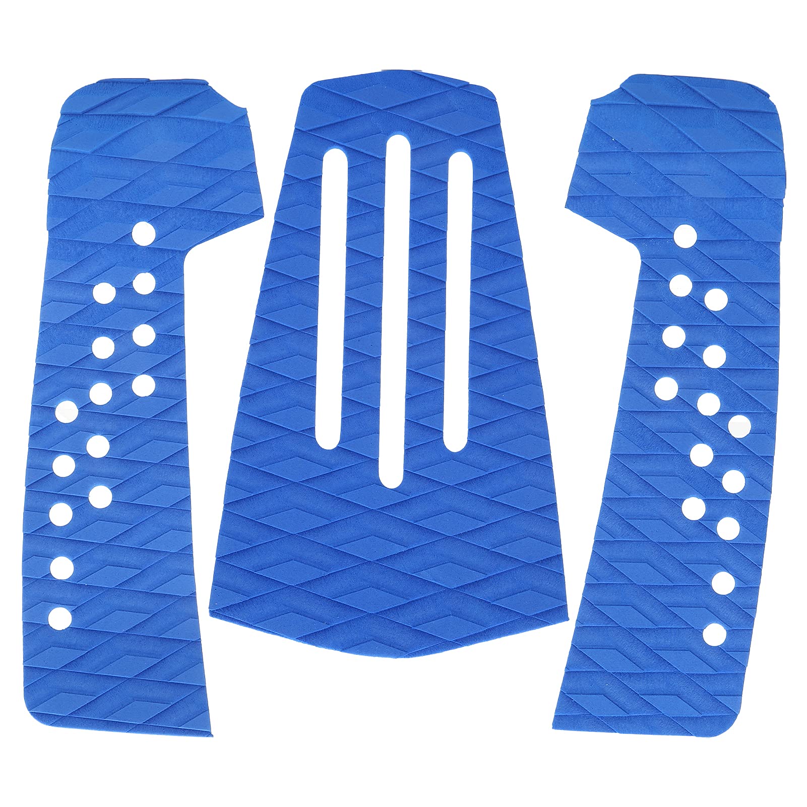 Non-Slip Surfboard Traction Pad - Anti-Skid Deck Grip for Surfing | Blue Degreasing Plate Accessory | Perfect for Wave Riding & Board Control