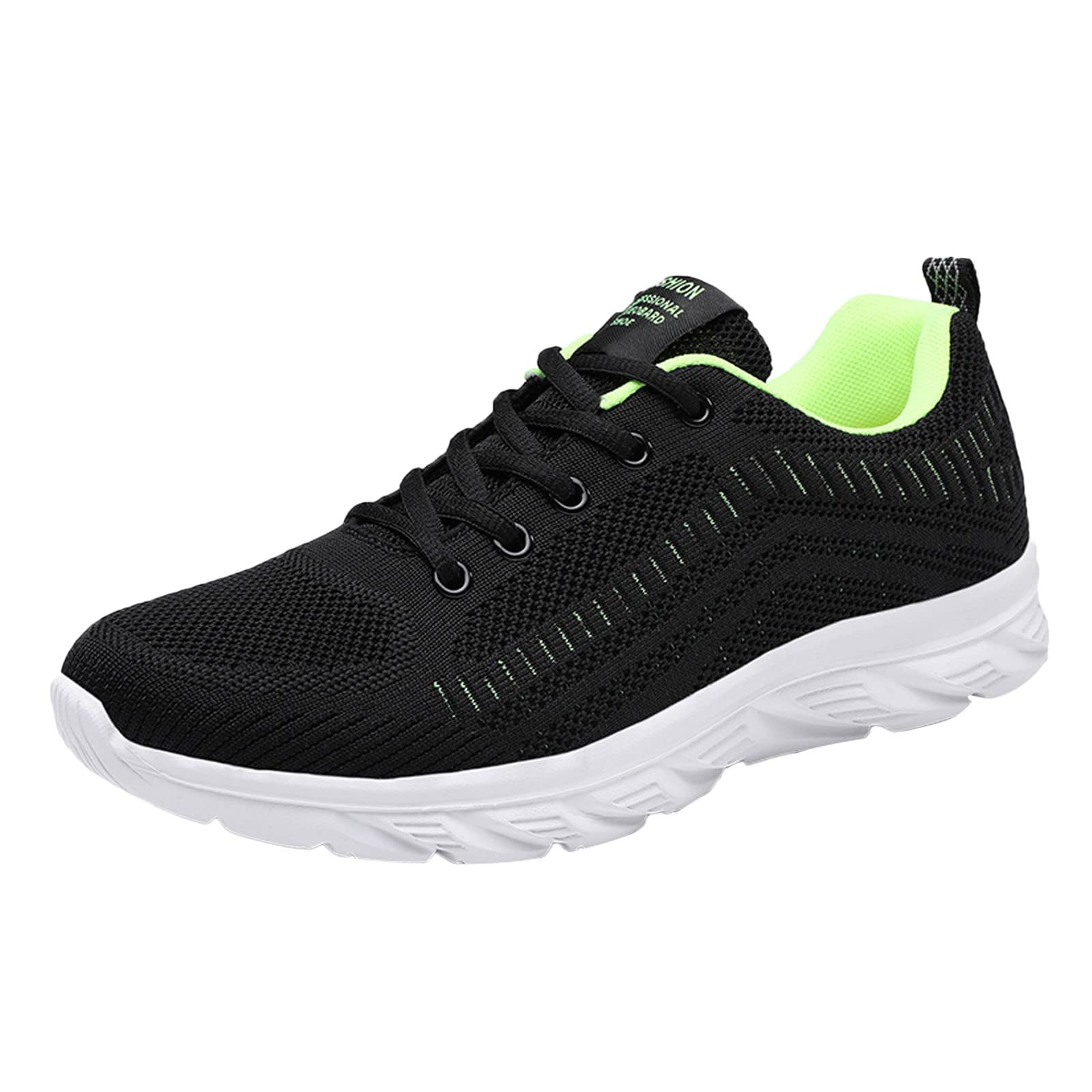 **Men's Air Running Shoes - Plus Size Leather Outdoor Sneakers with Non-Slip Lace-Up Design for Walking, Jogging, Tennis & Athletic Activities - Perfect for Indoor & Outdoor Use**