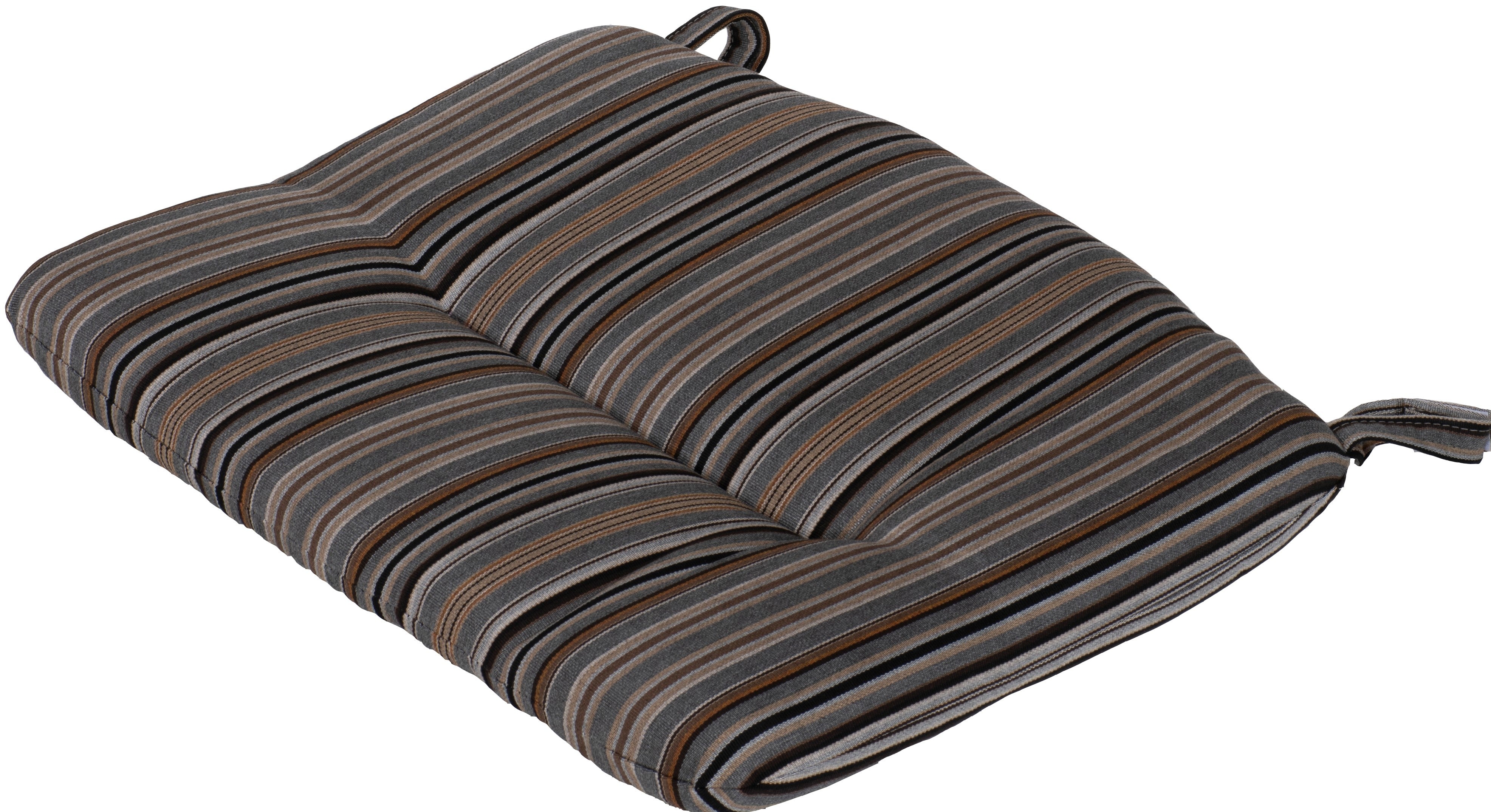 Berlin Gardens Single Comfo/Cozi Back Seat Cushion - Comfortable Outdoor Chair Pad for Patio, Garden, and Deck Use