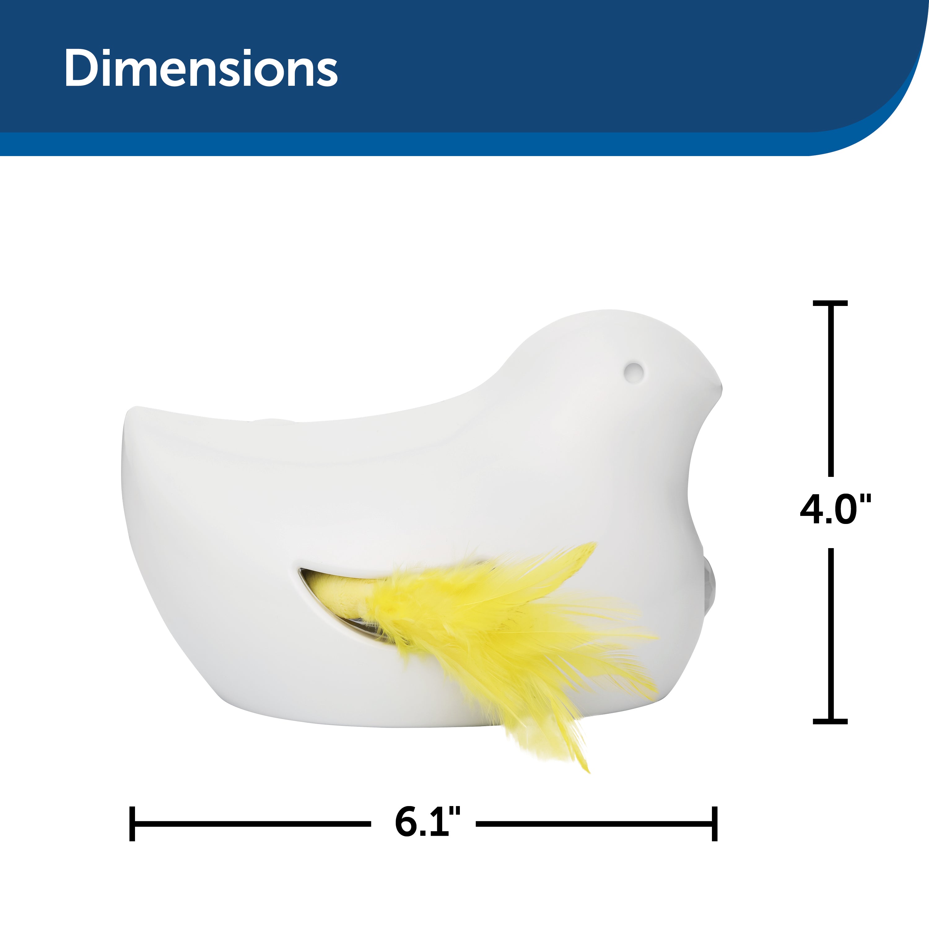Interactive Peek a Bird™ Electronic Cat Toy - Fun & Engaging PetSafe® Cat Teaser for Playtime & Exercise - Perfect for Indoor Cats & Boredom Relief