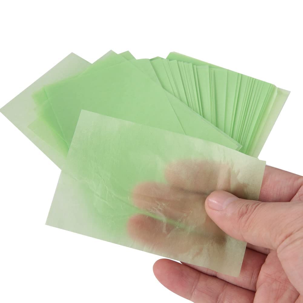 Darbee Natural Green Tea Oil Absorbent Blotting Paper Sheets - 100 Count for Shine Control & Excess Oil Removal - Perfect for Oily Skin, Makeup Touch-Ups & On-the-Go Use