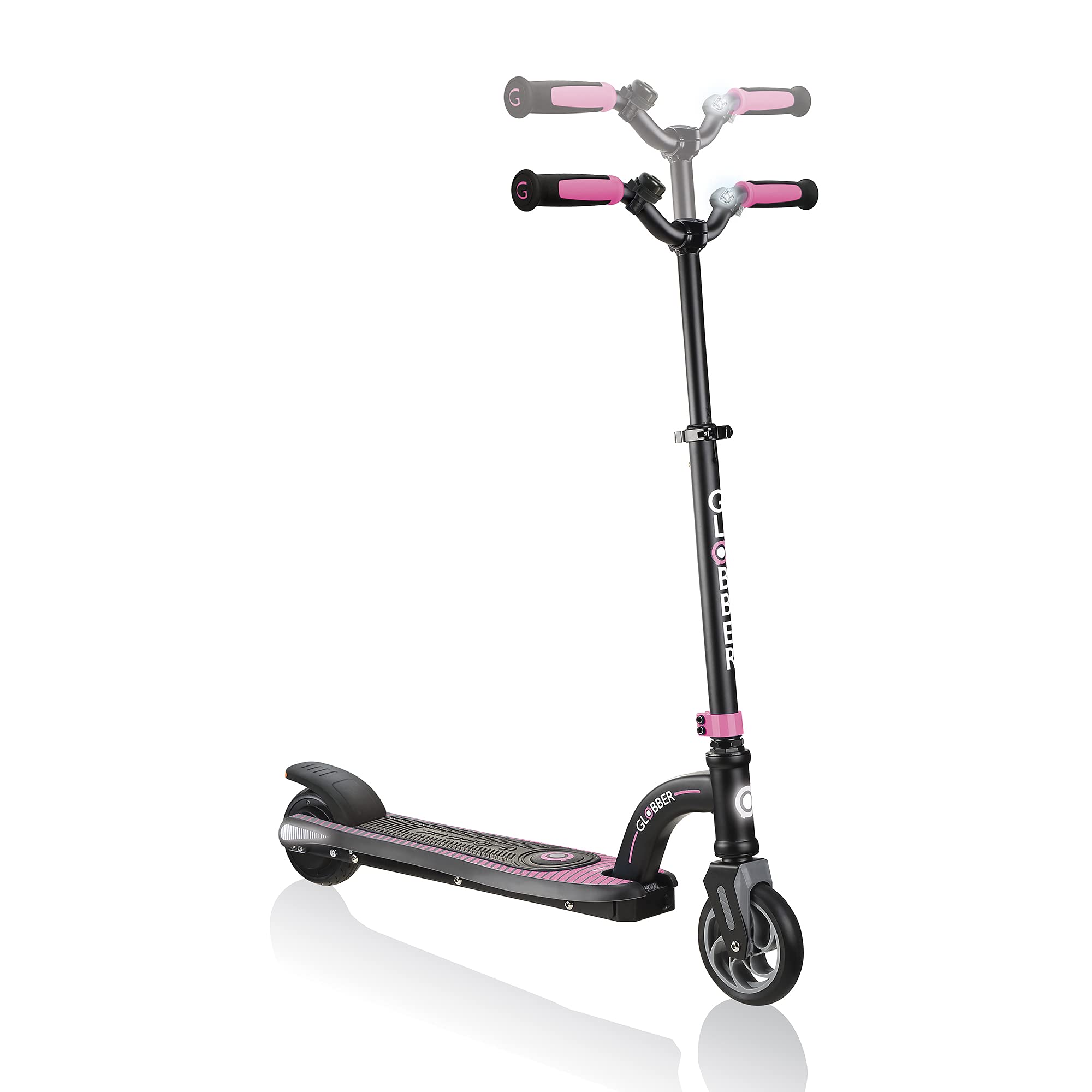 Globber Electric Scooter for Kids and Teens Ages 8-14 | 2 Wheel Motorized Scooter with Advanced Safety Features & Speed Control | Perfect for Commuting to School, Park Rides & Neighborhood Adventures