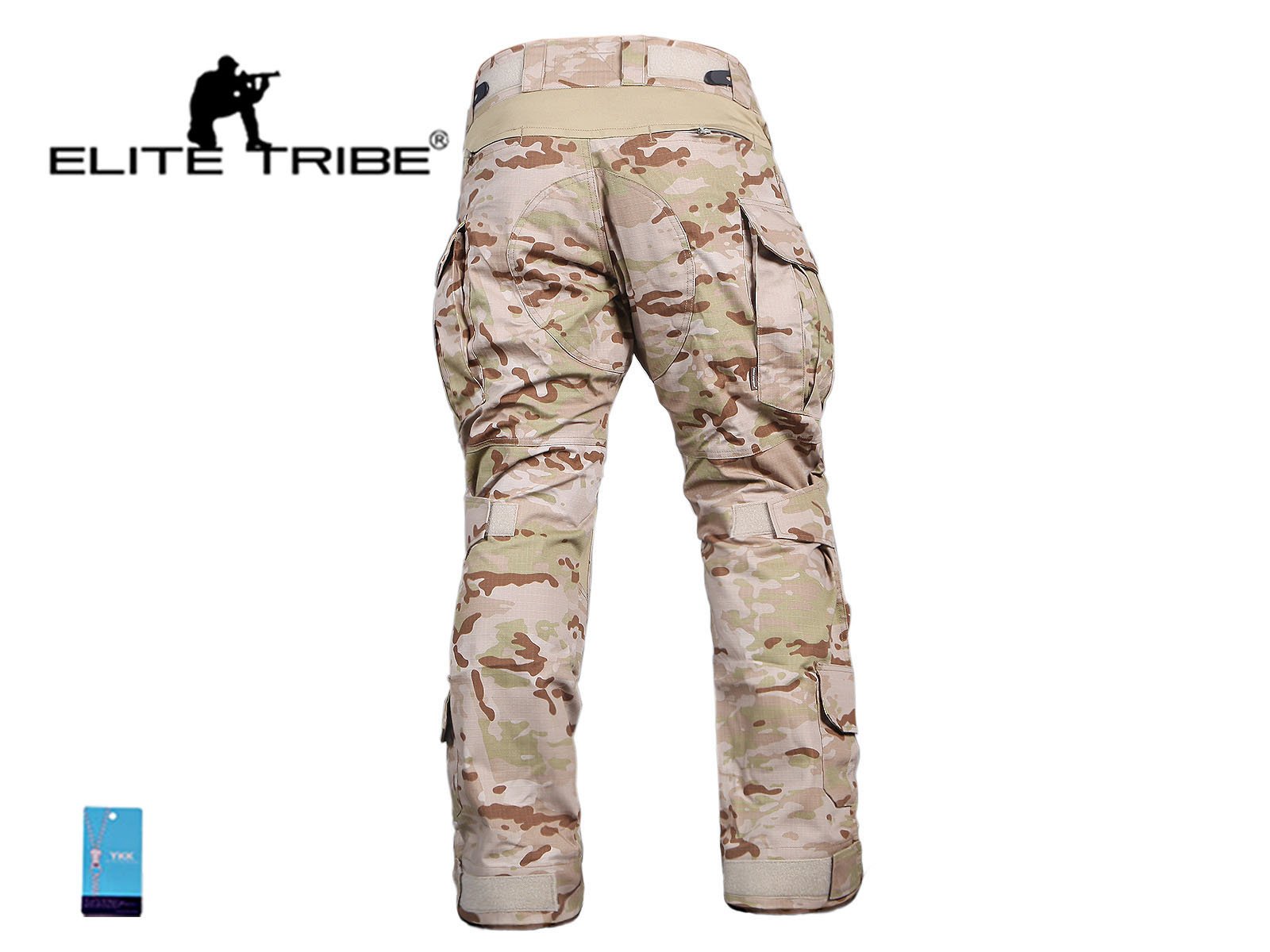 Emerson Tactical BDU Military Combat Uniform Set - Gen3 Shirt & Pants in MC Arid Camo | Airsoft, Paintball, Outdoor Training & Survival Gear