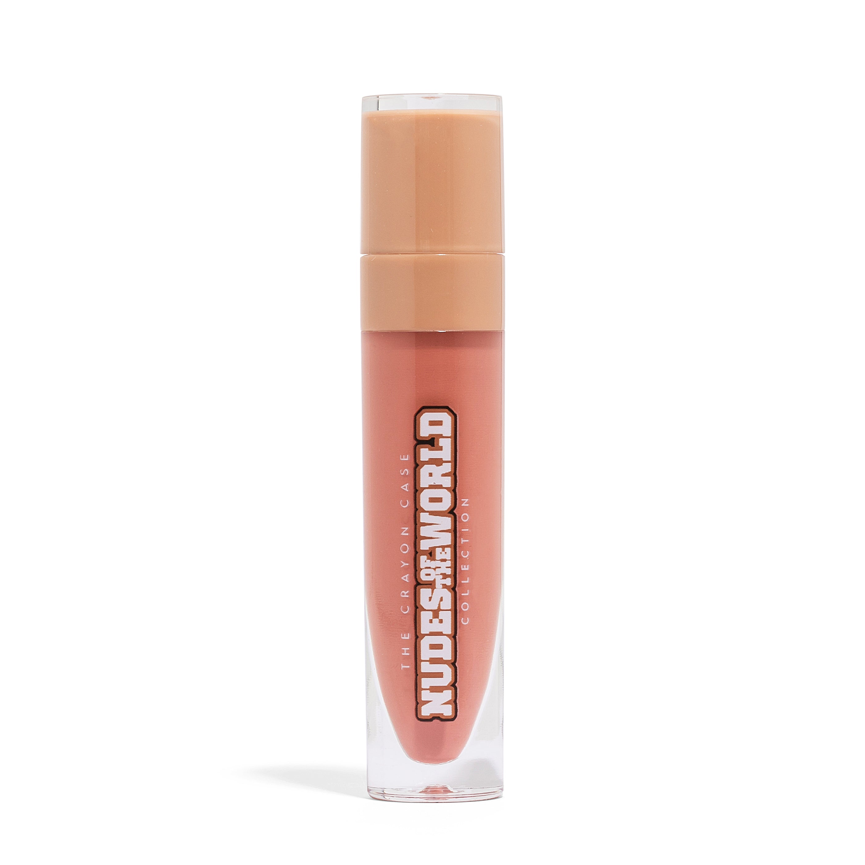 Nudes Of The World Lip Gloss Collection - Natural & Matte Lip Gloss Set for Everyday Wear, Date Night & Special Occasions