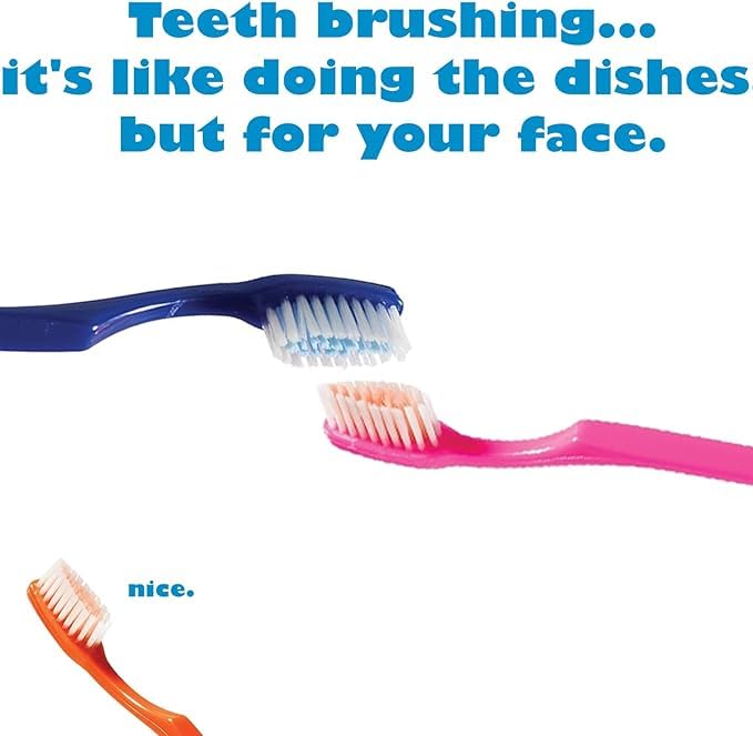 **Plak Smacker Mintburst Prepasted Individually Wrapped Toothbrush - Pack of 36 | Fresh Mint Flavor for Daily Oral Care - Perfect for Travel, School, and Emergency Kits**