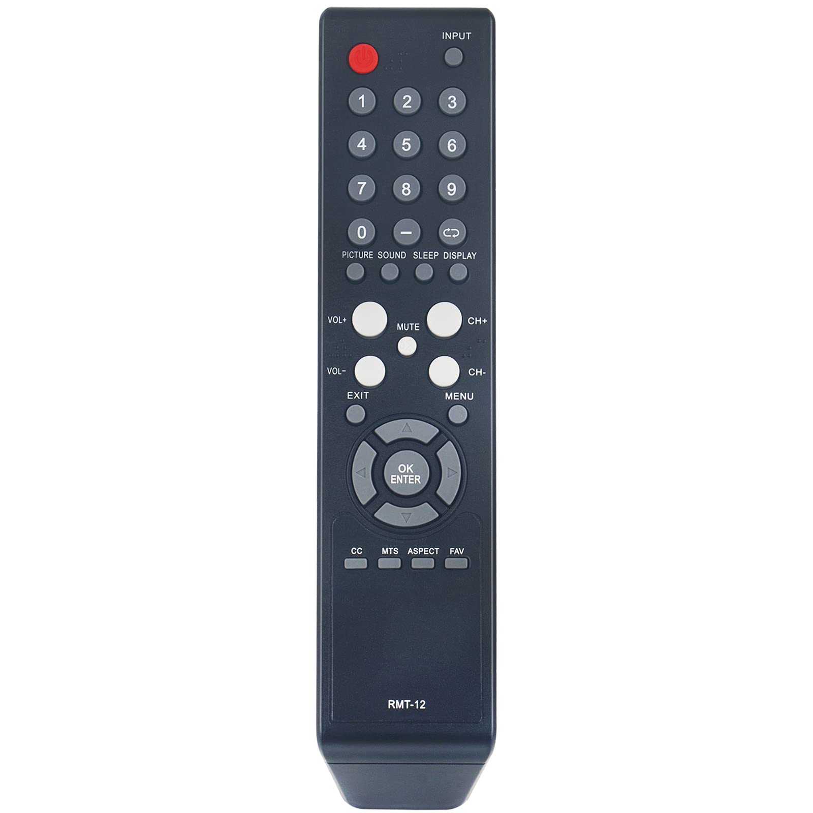 Original Title: New RMT-12 RMT12 Replacement Remote Control fit for Westinghouse LCD TV CW39T8RW EW39T4LZ EW46T4LZ VR-5585DFZ VR5585DFZ   Optimized Title: **Westinghouse RMT-12 Replacement Remote Control for LCD TVs - Compatible with CW39T8RW, EW39T4LZ, EW46T4LZ, VR-5585DFZ Models - Perfect for Home Entertainment & Easy TV Control**