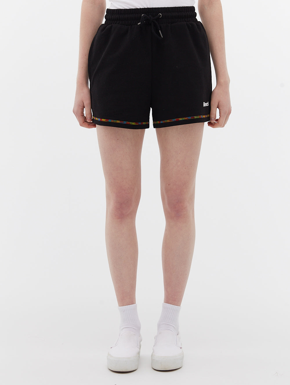 French Terry Shorts for Men - Comfortable & Stylish with Multi-Color Stitch - Perfect for Gym, Lounge & Summer Outfits