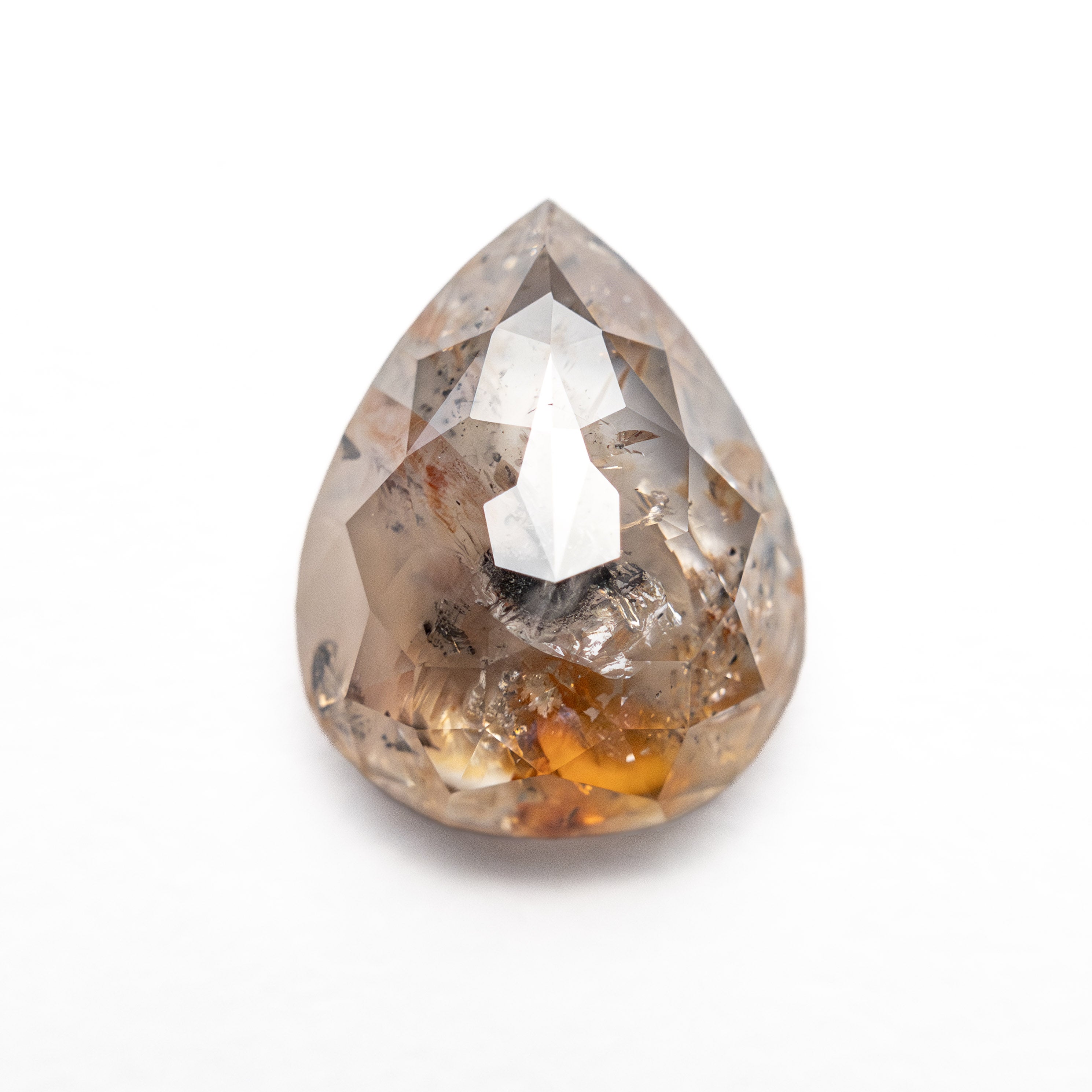 2.49ct Pear Cut Diamond - 9.95x7.93x3.87mm Double Cut Loose Gemstone for Engagement Rings & Jewelry Making