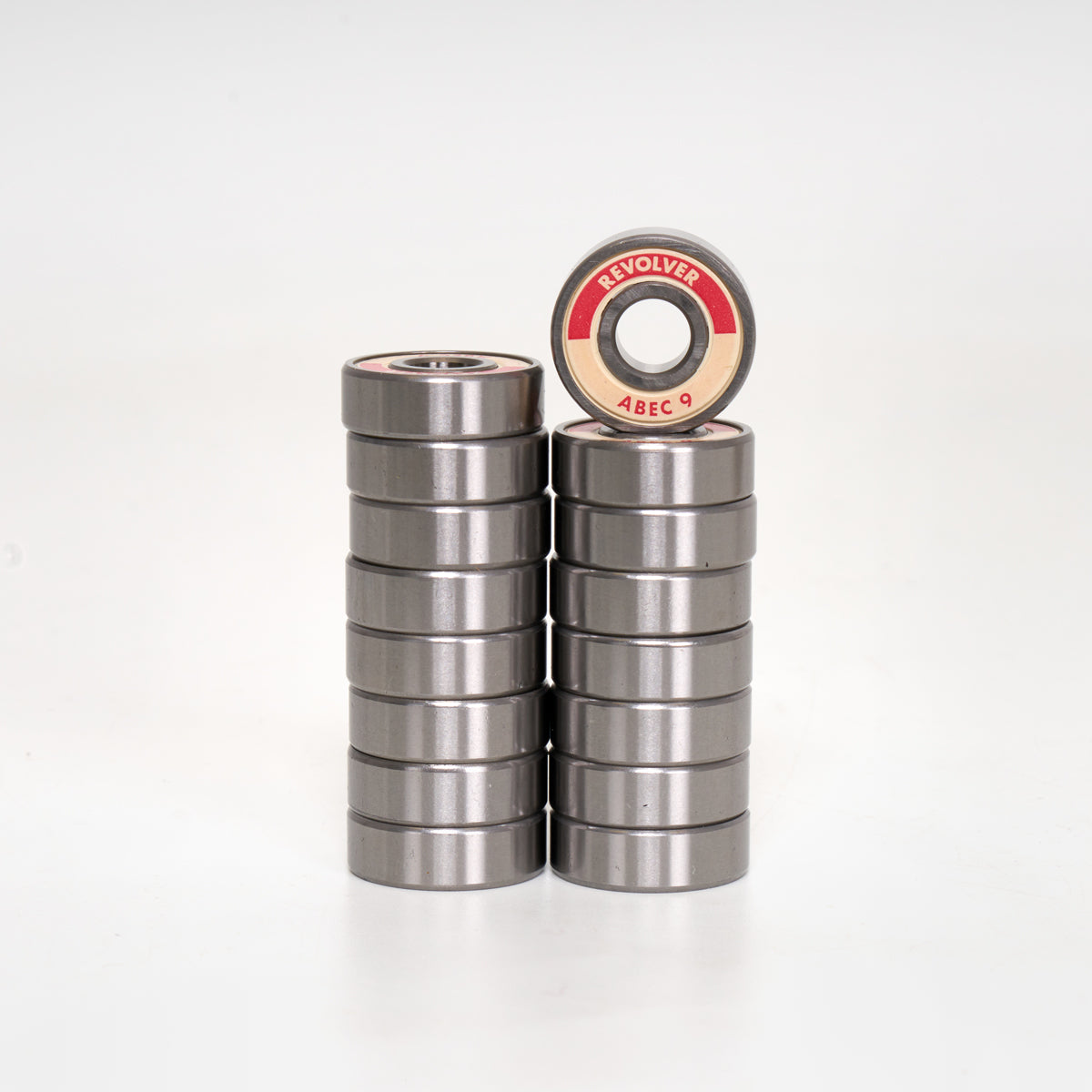 Premium Revolver ABEC 9 Bearings for Skateboards, Longboards & Roller Skates - High Speed Precision Bearings for Smooth Riding & Performance - Perfect for Street Skating, Park Riding & Outdoor Sports