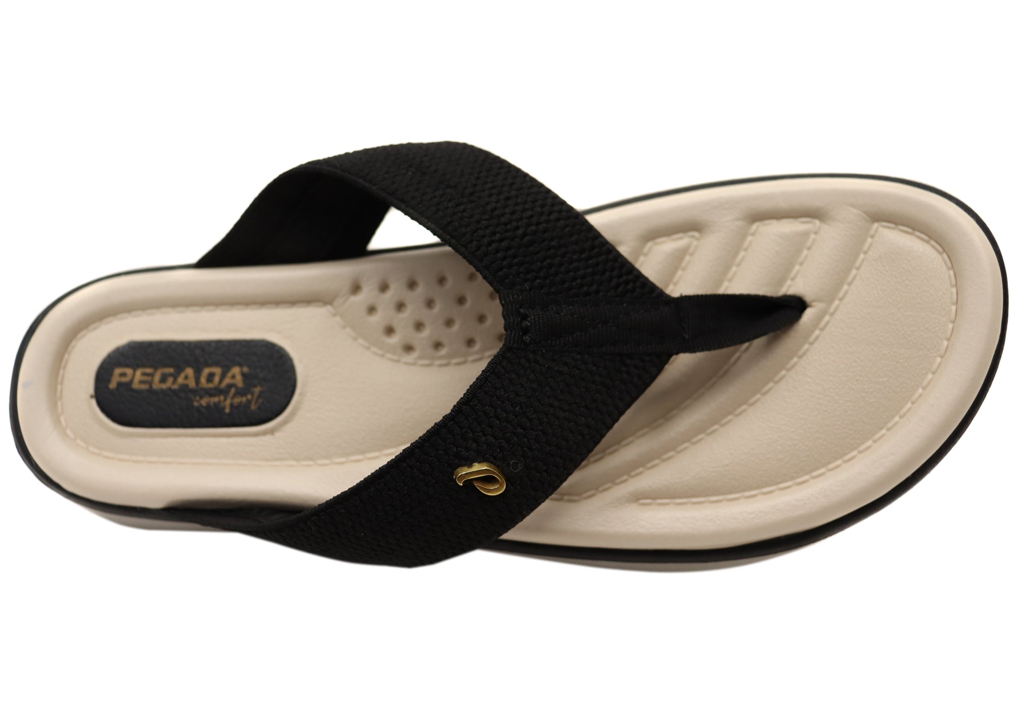 Pegada Aveny Women's Comfortable Brazilian Thong Sandals - Stylish Flip Flops for Beach, Pool & Summer Vacations