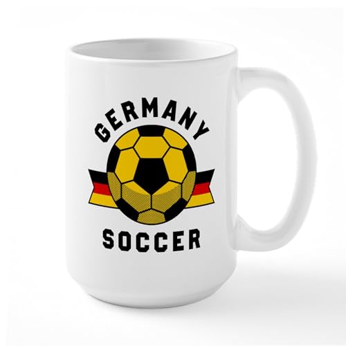 White - Germany Soccer Mugs