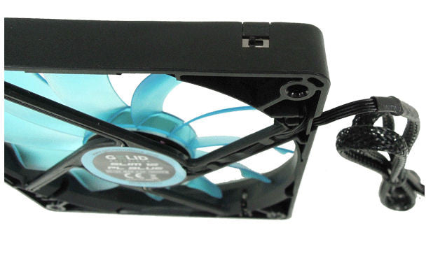 Gelid 120x120x15mm Slim Case Fan FN-FW12SlimBPL - Ultra Quiet 16mm PWM Cooling Fan for PC, Laptop & Gaming Rig - Perfect for Small Form Factor Builds & Silent PC Setups