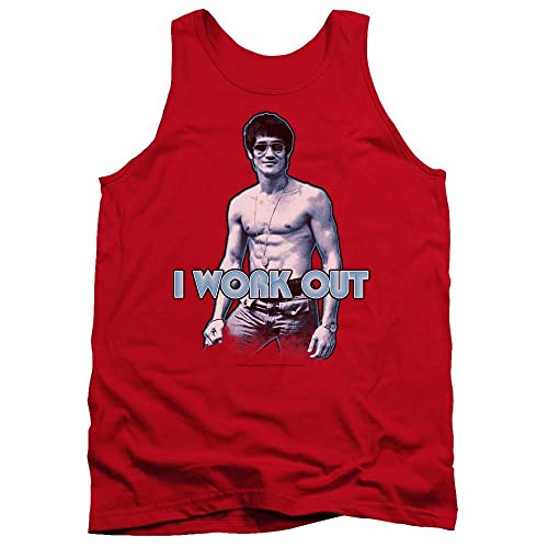 Bruce Lee Inspired Workout Tank Top for Men - Lightweight & Breathable Gym Shirt for Fitness, Martial Arts & Casual Wear