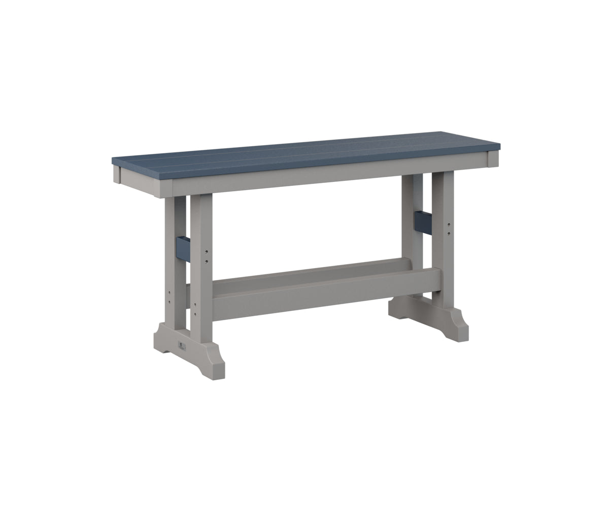 Navy Blue on Light Gray