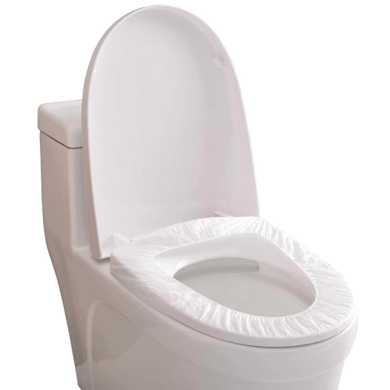 Disposable Non-Woven Toilet Seat Covers - 10PCS for Travel & Public Restrooms