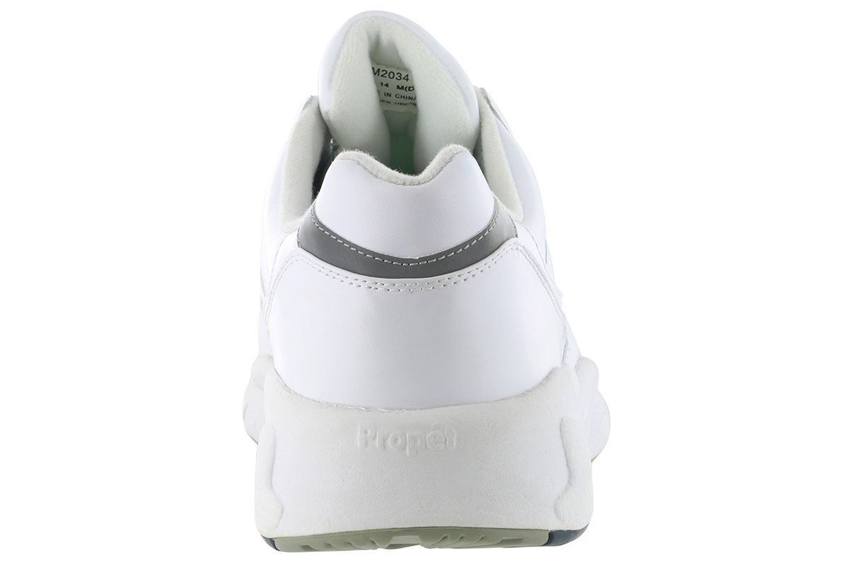 Propet Stability Walker - White Orthopedic Shoes for Men & Women - Comfortable Support for Foot Pain, Injuries & Recovery - Ideal for Post-Surgery, Arthritis & Daily Use