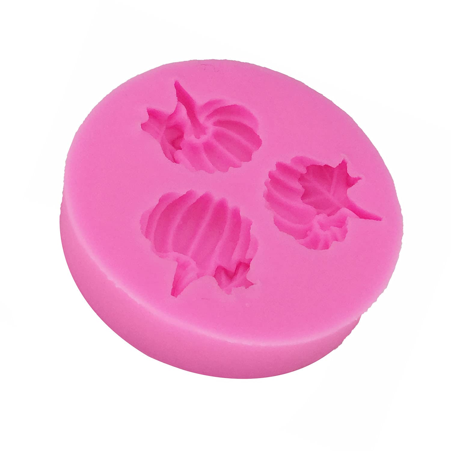 Angel Wings Halloween Silicone Baking Molds - 3D Pumpkin Shaped, Food Grade, Non-Stick for Cake Decorating, Chocolate, Candy, Biscuits, Fondant & Polymer Clay Crafts | Perfect for DIY Halloween Cupcakes, Cookies & Party Treats