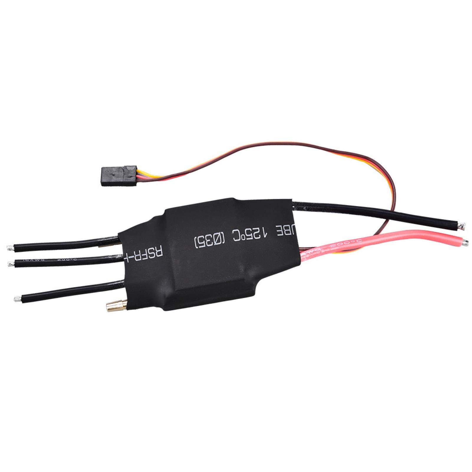 High-Performance RC Boat ESC - Water Cooling Electric Speed Controller with 5V/3A UBEC | Durable & Sturdy for RC Boats | Perfect for Racing, Hobby Models & DIY Projects