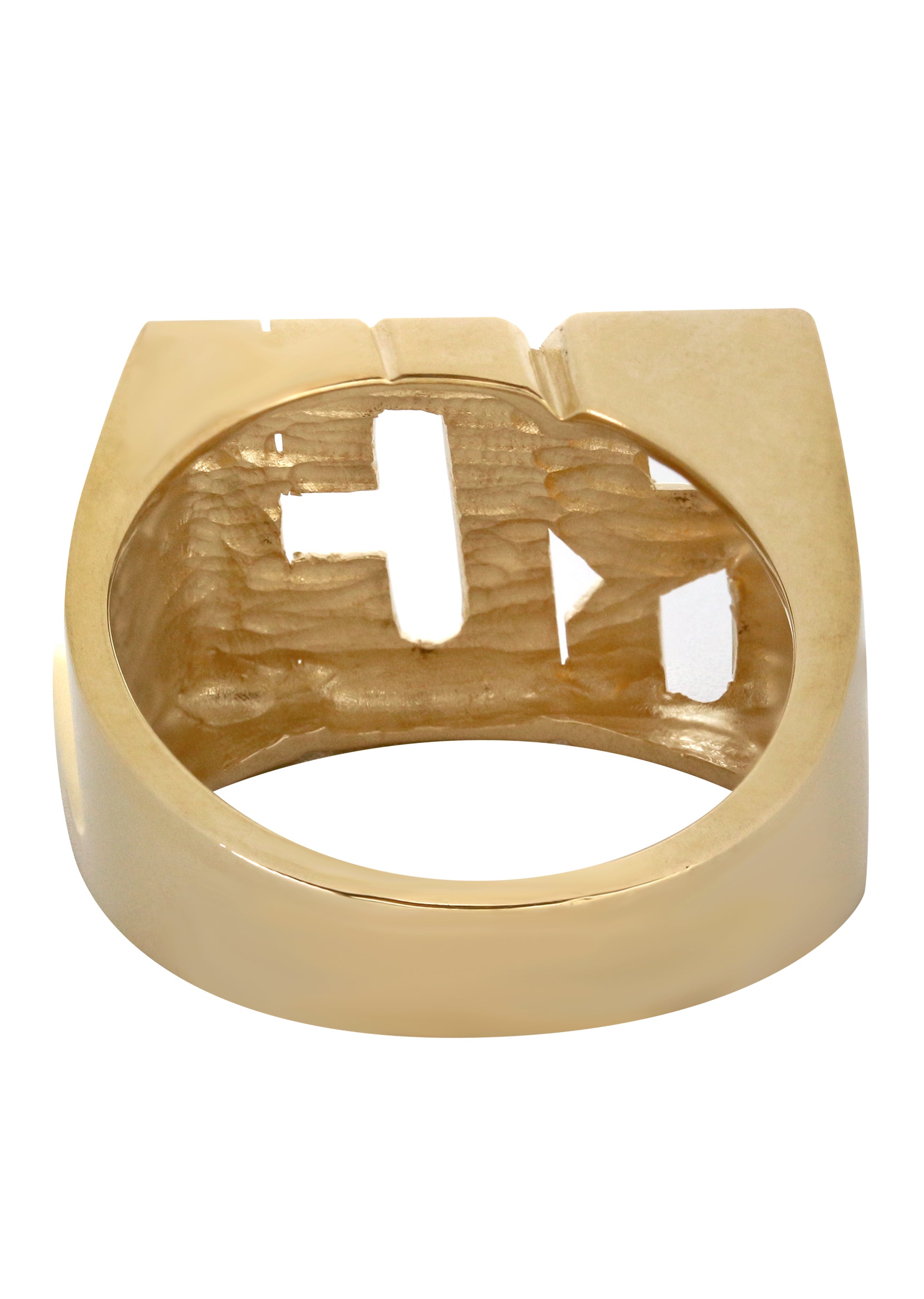 14K Gold Personalized Initial Name Ring for Women - Custom Engraved Monogram Letter Ring - Elegant Minimalist Jewelry Gift for Her | Perfect for Birthdays, Anniversaries & Special Occasions