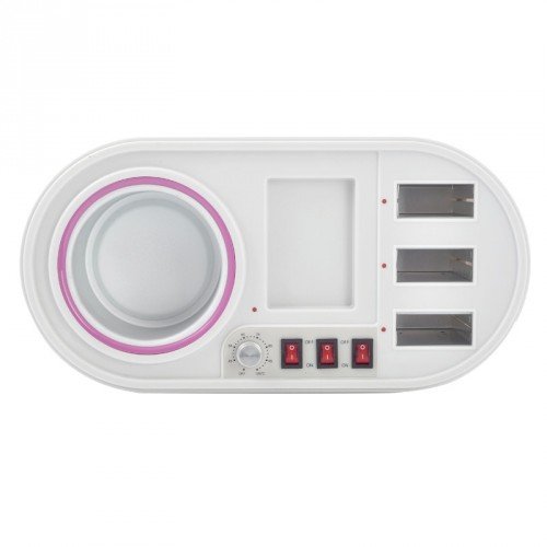 Professional Combi Wax Heater for 3 Roll-On Cartridges & 800ml Wax Tin - Perfect for Salon, Spa & At-Home Hair Removal