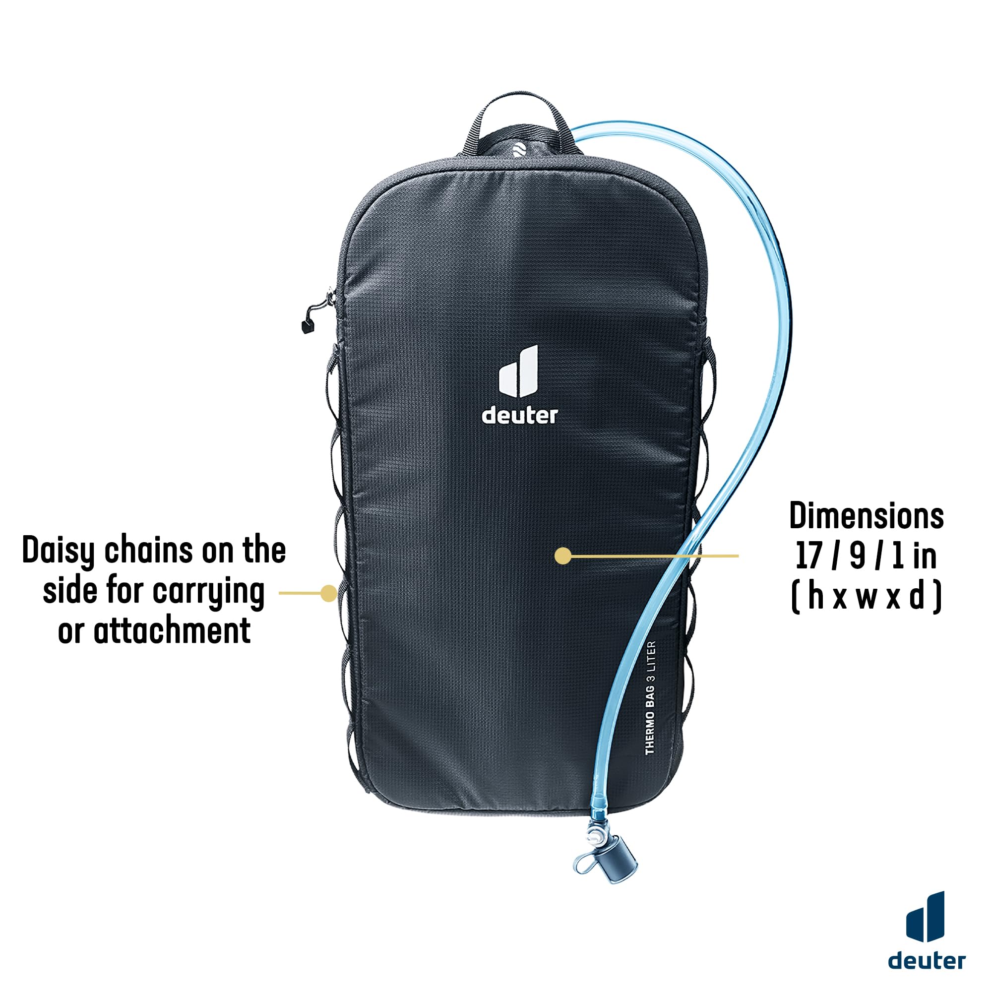Deuter Streamer Thermo Insulated Lunch Bag 3.0L - Leakproof Thermal Food Container for Work, School & Outdoor Picnics - Unisex Adult Bento Box Carrier