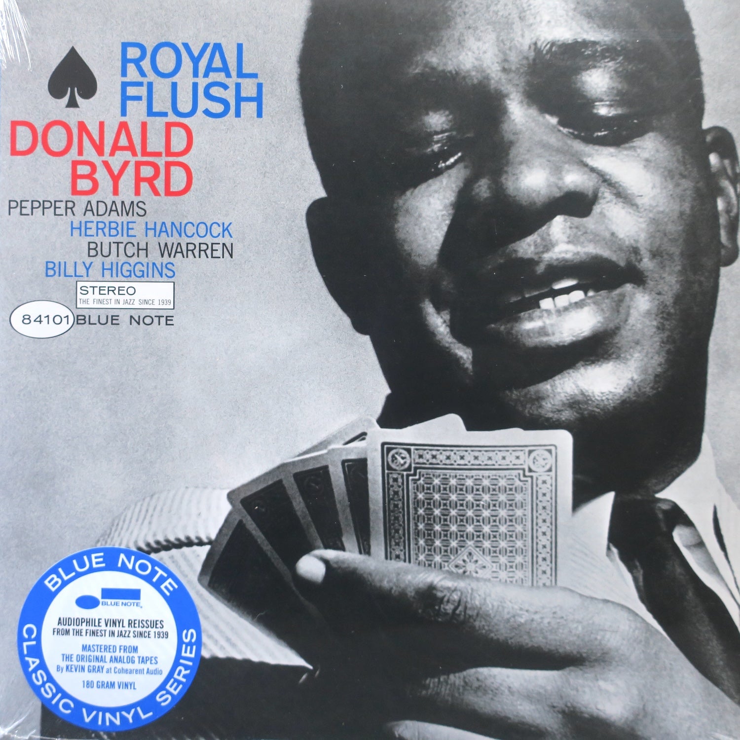 DONALD BYYD 'Royal Flush' Blue Note 180g Classic Vinyl LP Record - Jazz Music Collector's Edition for Audiophiles & Home Entertainment