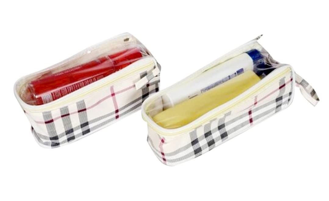 Ankit Traders Clear Travel Toiletry Bag for Women - Waterproof Cosmetic Organizer Pouch with Multiple Compartments - Perfect for Makeup, Skincare & Travel Essentials | Ideal for Vacation, Gym & Daily Use