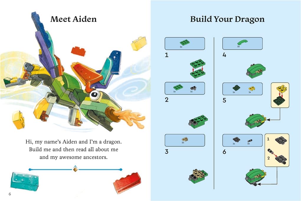 LEGO® Fantastic Tales of Dragons Building Set with 85 Pieces - Creative Construction Toy for Kids, Fantasy Castle & Dragon Play - Perfect for Imaginative Play, Birthday Gifts & STEM Learning