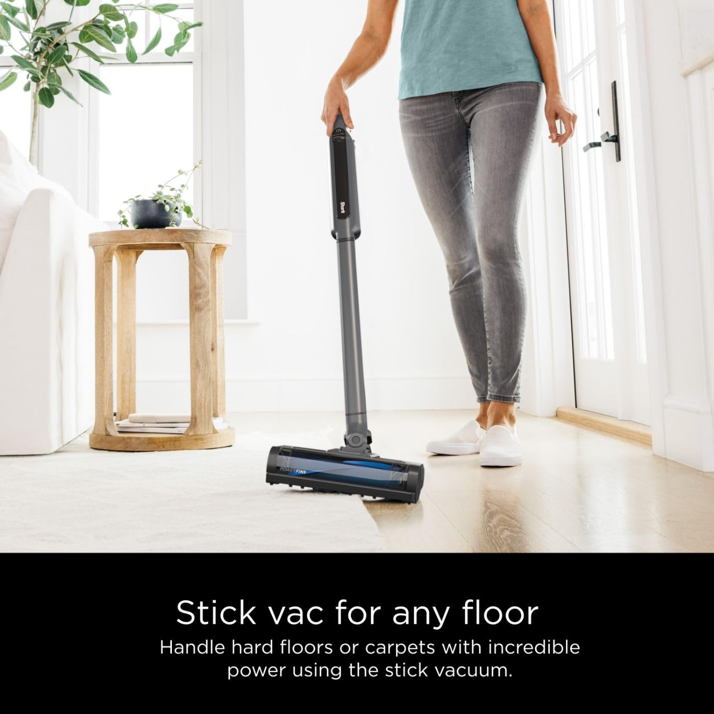 Shark WANDVAC System WS642 Ultra-Lightweight Cordless Stick Vacuum for Pet Hair - Powerful 2-in-1 Handheld & Stick Vacuum with Charging Dock, Grey | Perfect for Hard Floors, Carpets & Pet Hair Removal