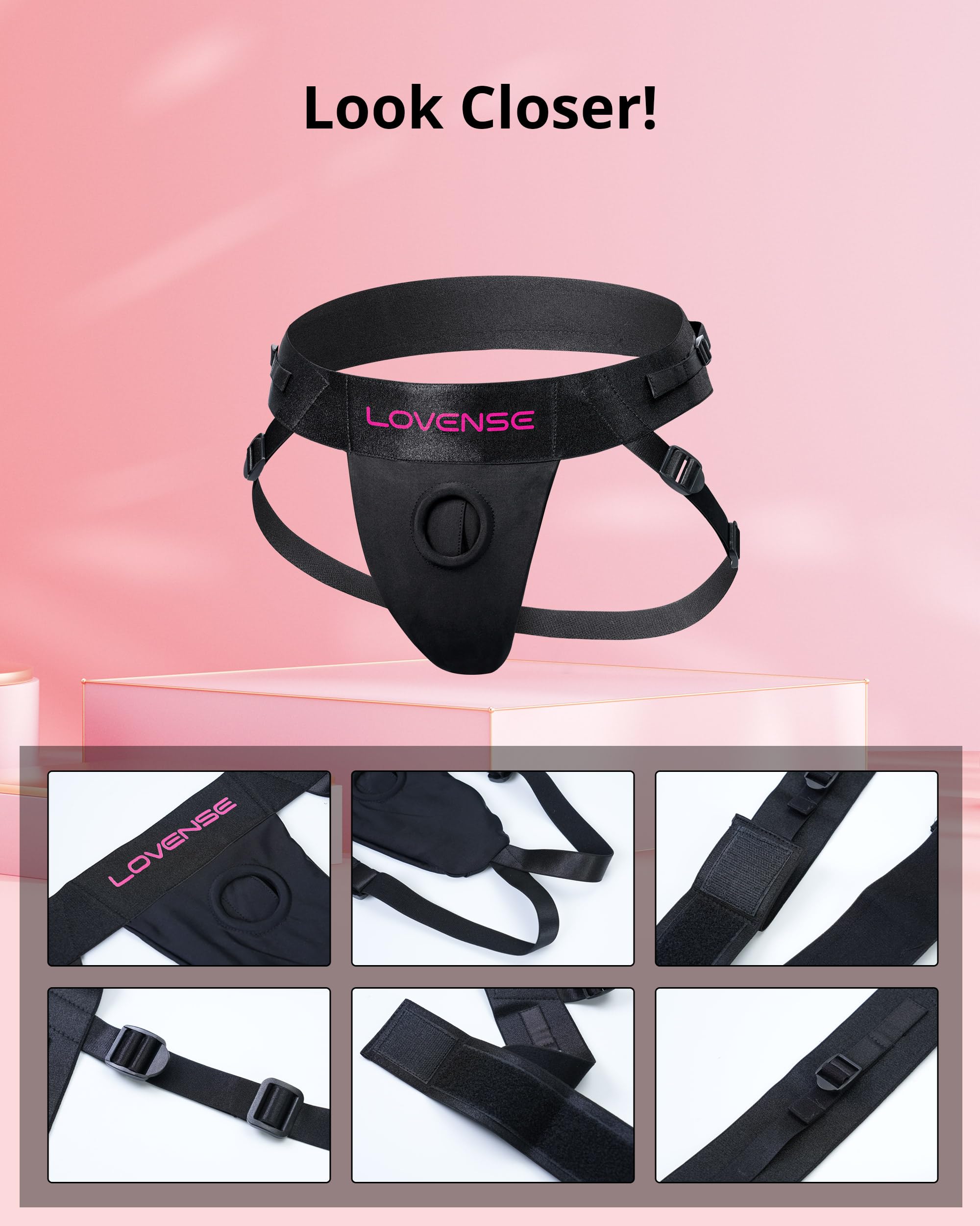 Adjustable Strapless Strap-On Harness for Women & Couples | Pegging Sex Toy