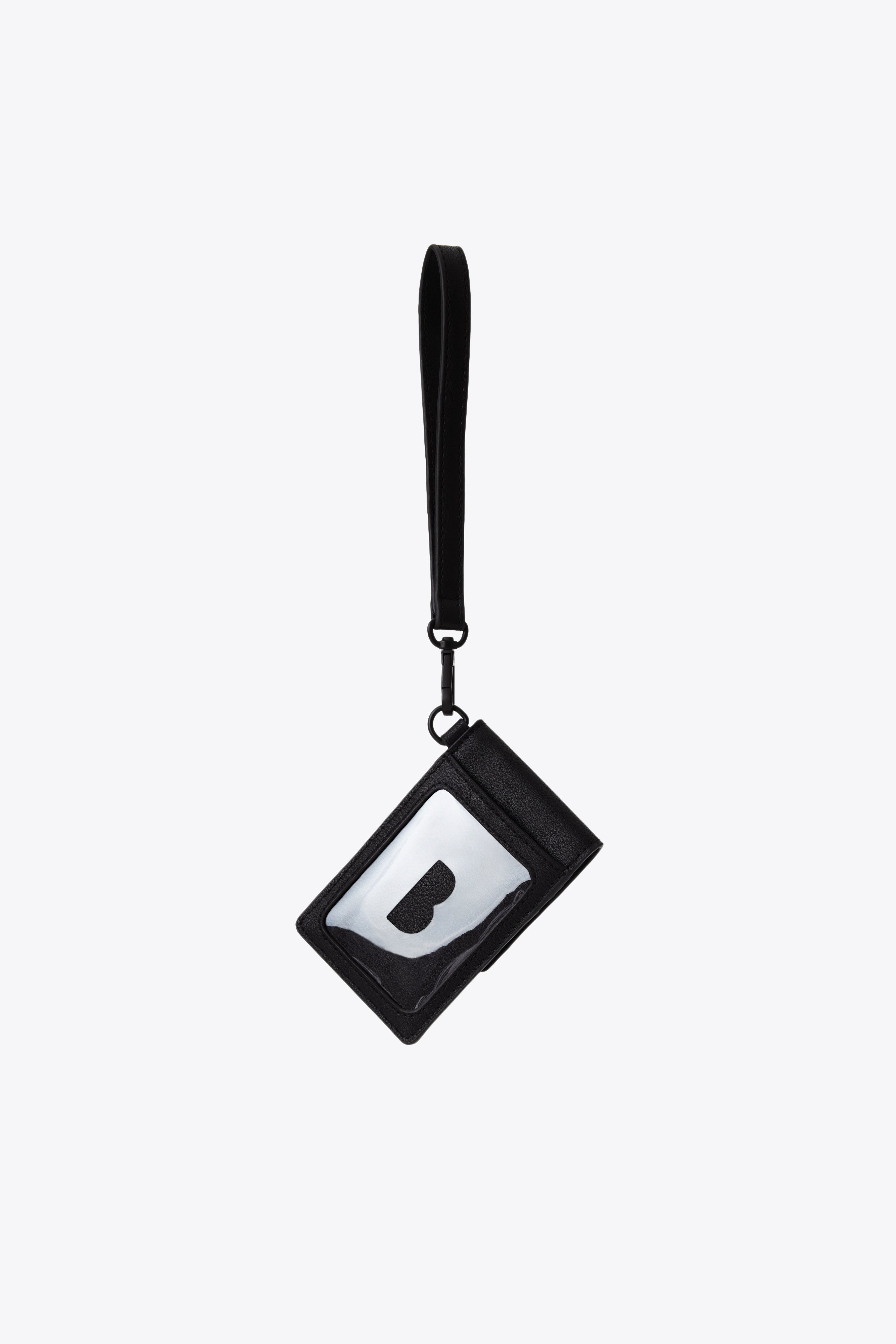 Premium Black ID Wristlet Wallet - Slim RFID Blocking Wristband for Credit Cards, Cash & Essentials | Perfect for Travel, Gym, Concerts & Night Out