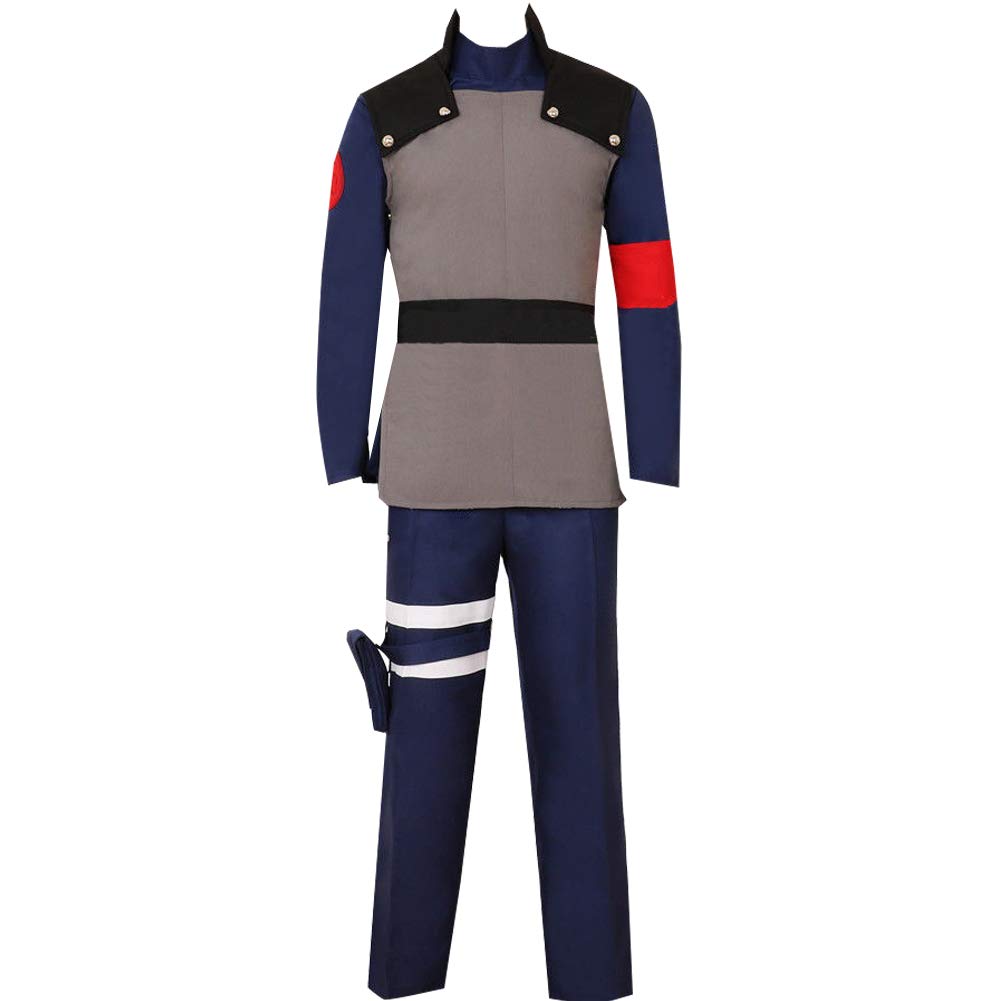 Kakashi Hatake Cosplay Costume for Men - Anime Naruto Halloween Outfit | Perfect for Cosplay Events, Halloween Parties & Anime Conventions