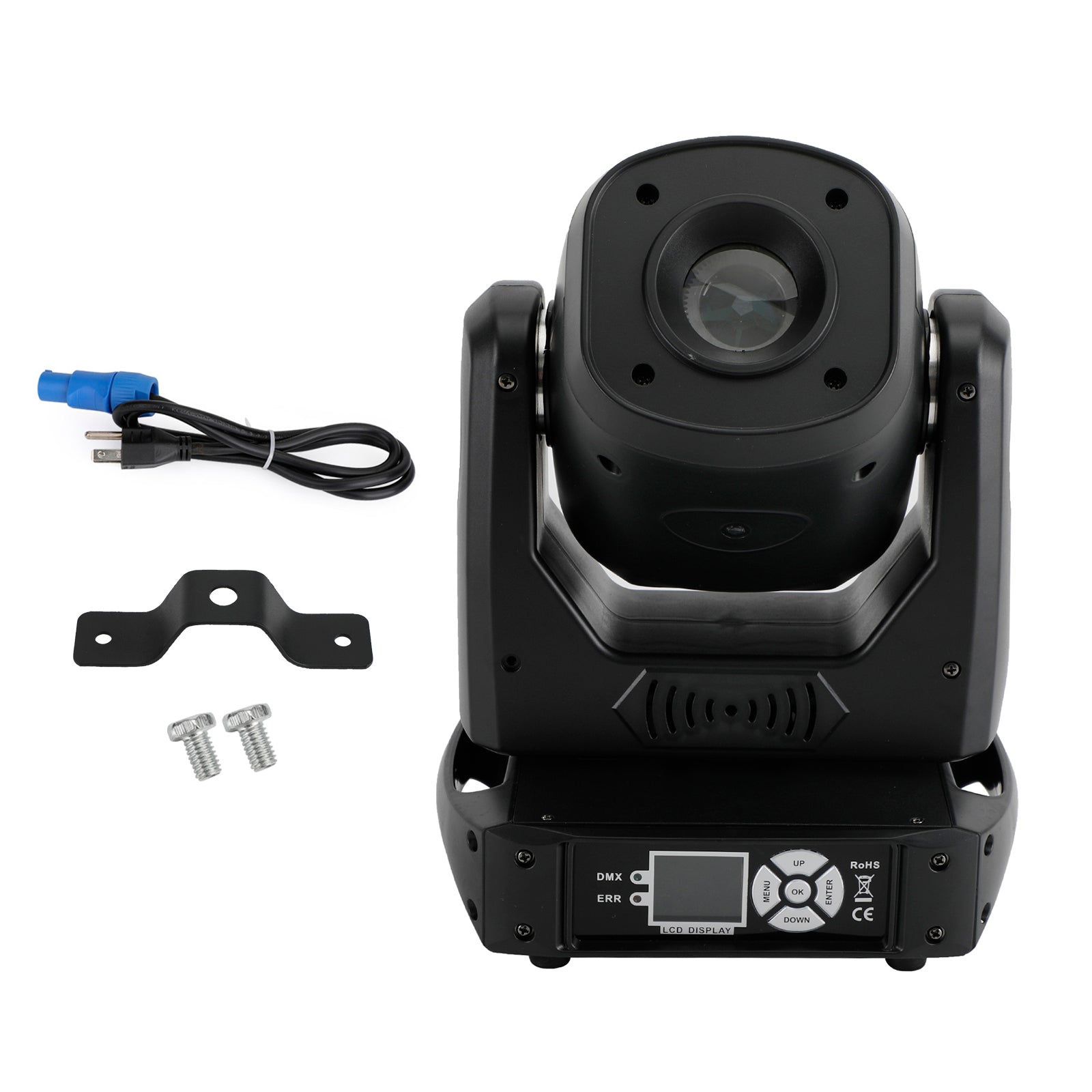 100W LED Moving Head Stage Light with Gobo & DMX Control - Professional DJ Disco Beam Spot Lighting for Parties, Concerts & Stage Performances