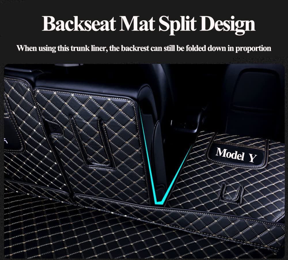All-Weather Car Trunk Mat for Infiniti QX70 - Heavy Duty Cargo Liner with Full Coverage Protection (Coffee Color) - Perfect for Road Trips, Grocery Hauling & Pet Transport