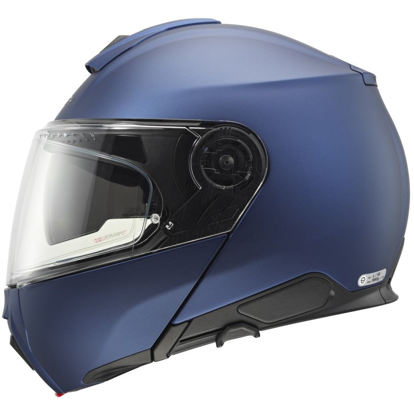 Schuberth C5 Matte Blue Motorcycle Helmet - Lightweight & DOT Certified for Safe Riding - Perfect for Street Bikes & Touring